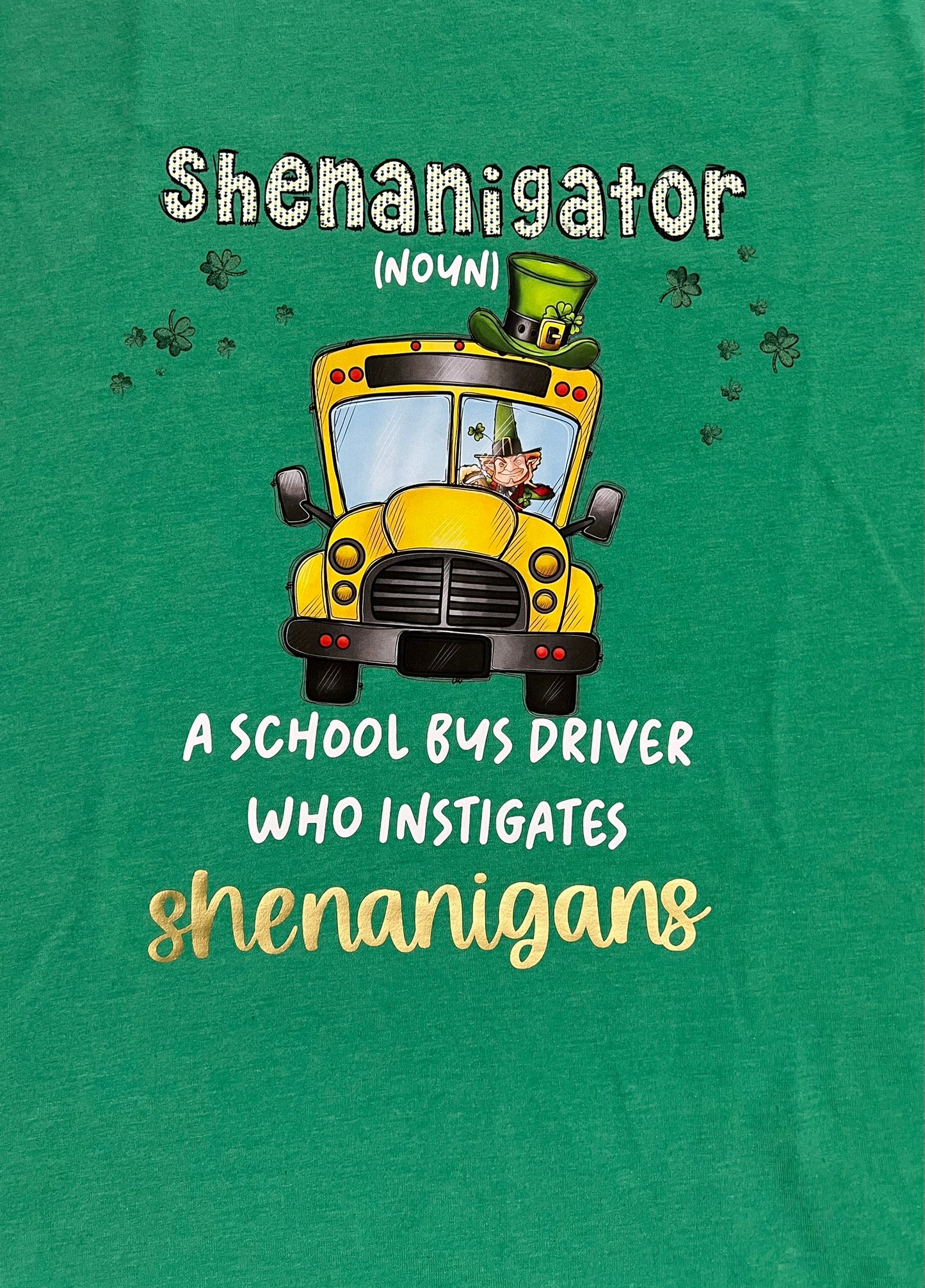 School Bus Driver Shenanigator T-Shirt