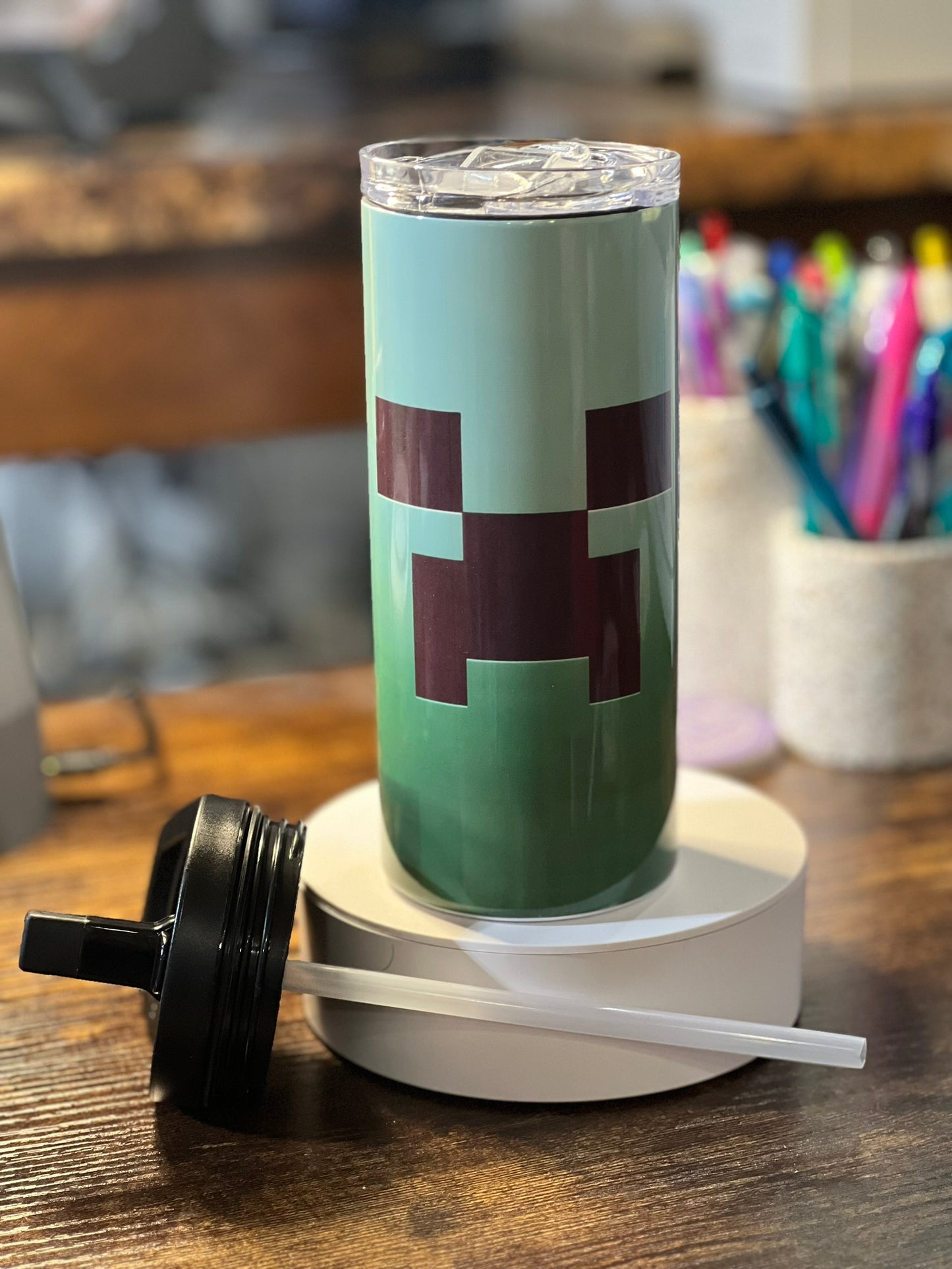Creeper 15oz duo lid tumbler