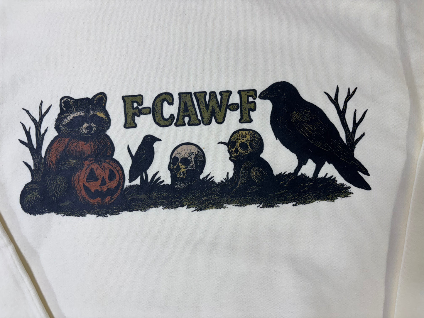 F-Caw-F Halloween Crewneck Sweatshirt
