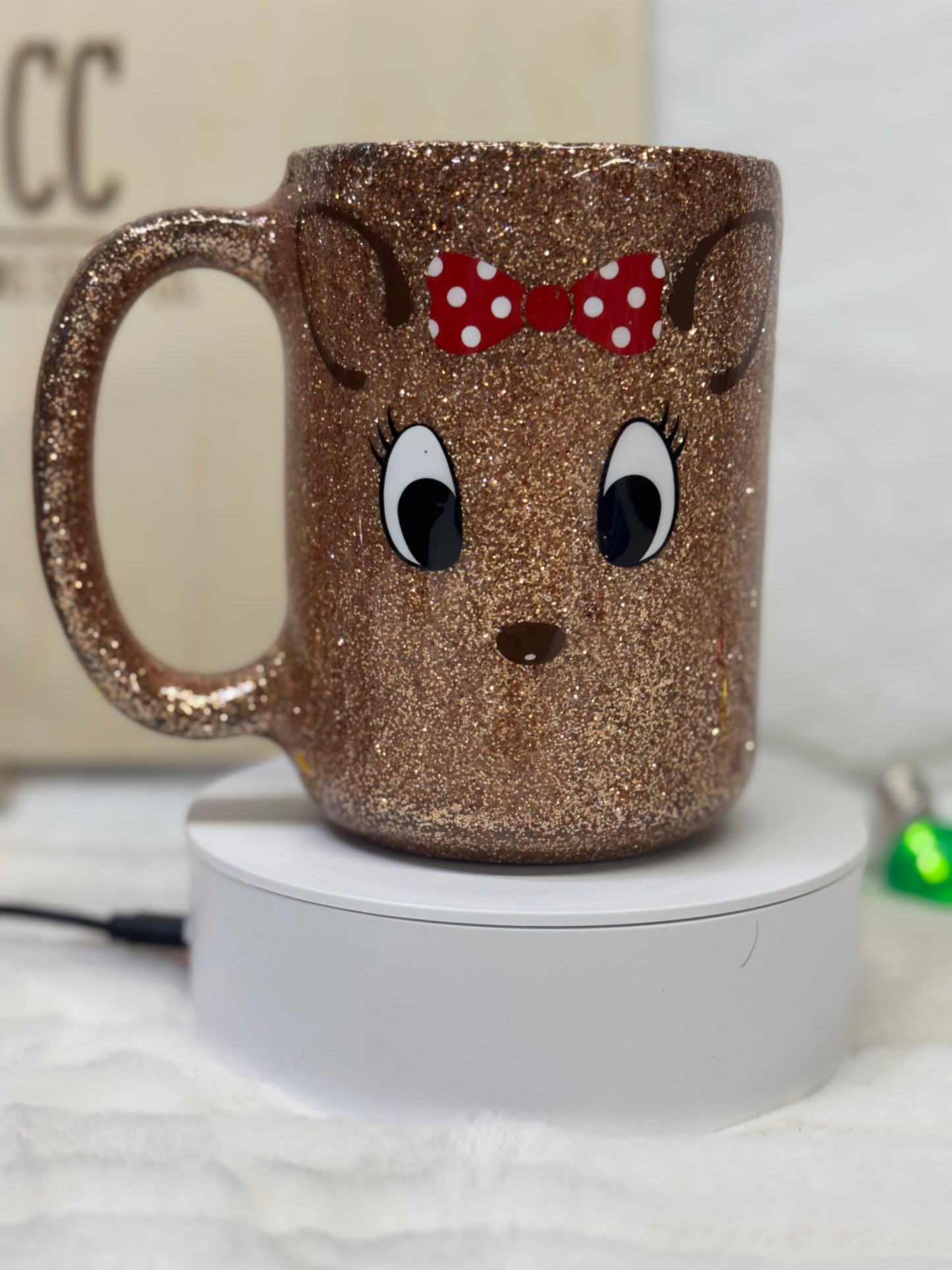 15 oz Christmas Reindeer Mugs