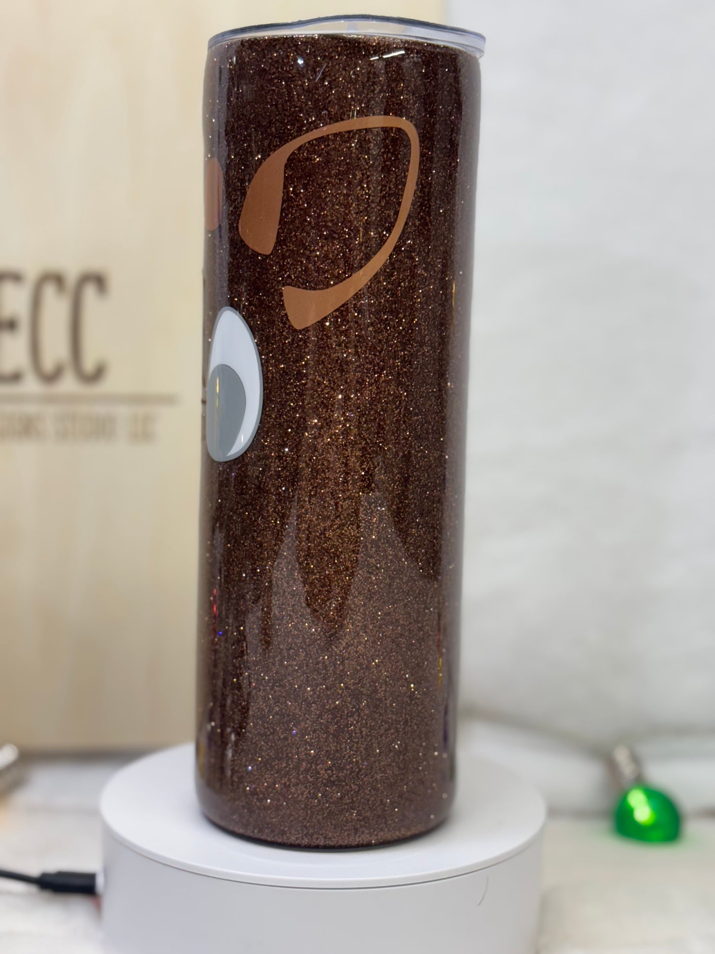 20 oz Christmas Reindeer Tumbler