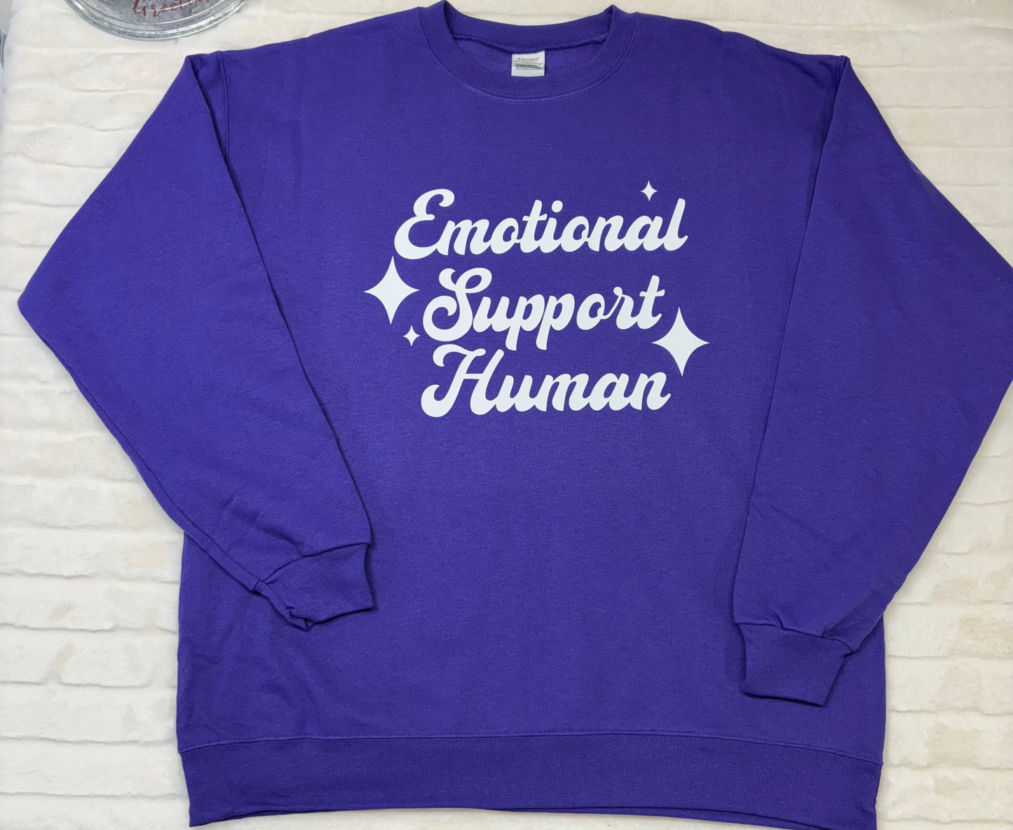 Emotional Support Human Crewneck