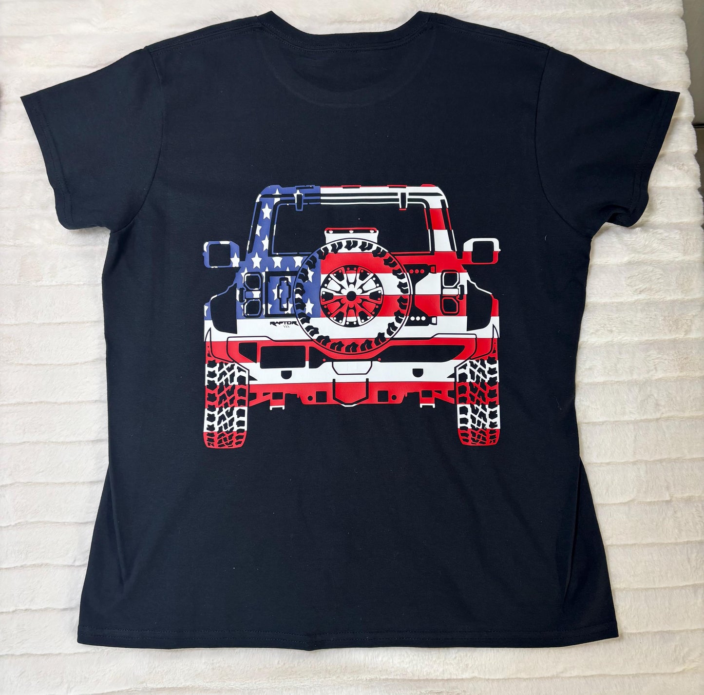 American Flag Bronco T-Shirt