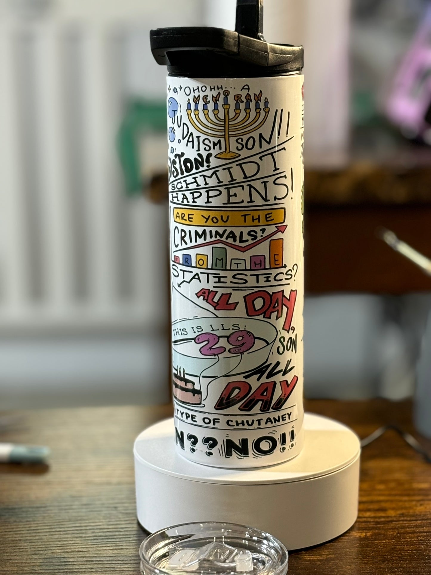 Schmidt's Best Quotes 20 oz Duo Lid Tumbler