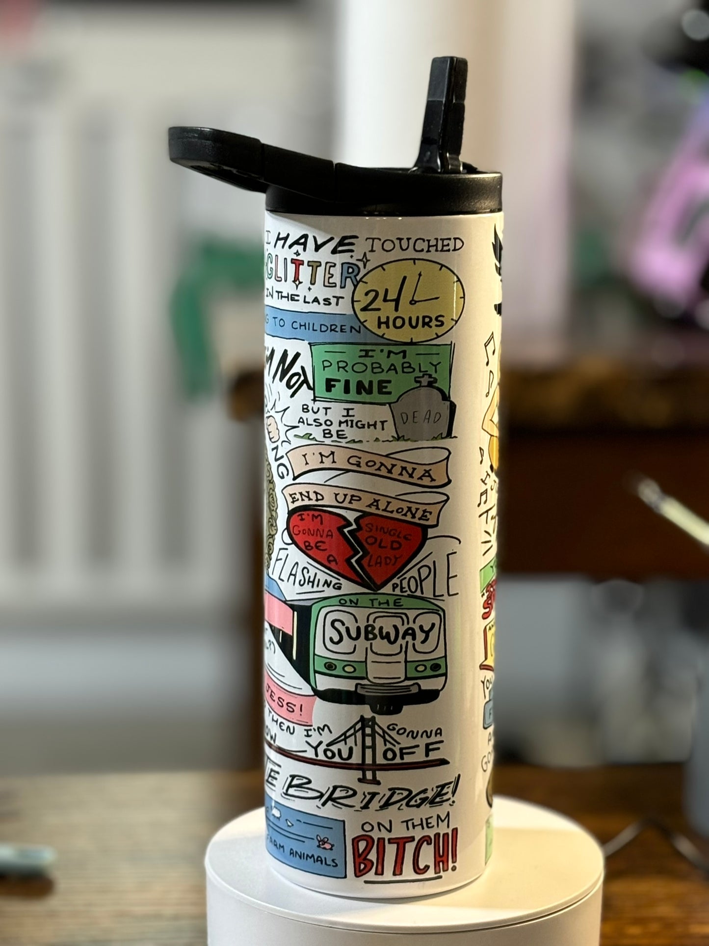 Jessica Day’s  best quotes  20oz Duo Lid Tumbler