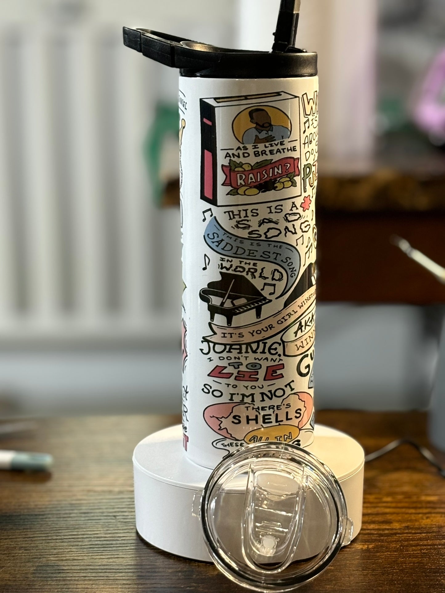 Winston Bishop's Best Quotes 20 oz Duo Lid Tumbler