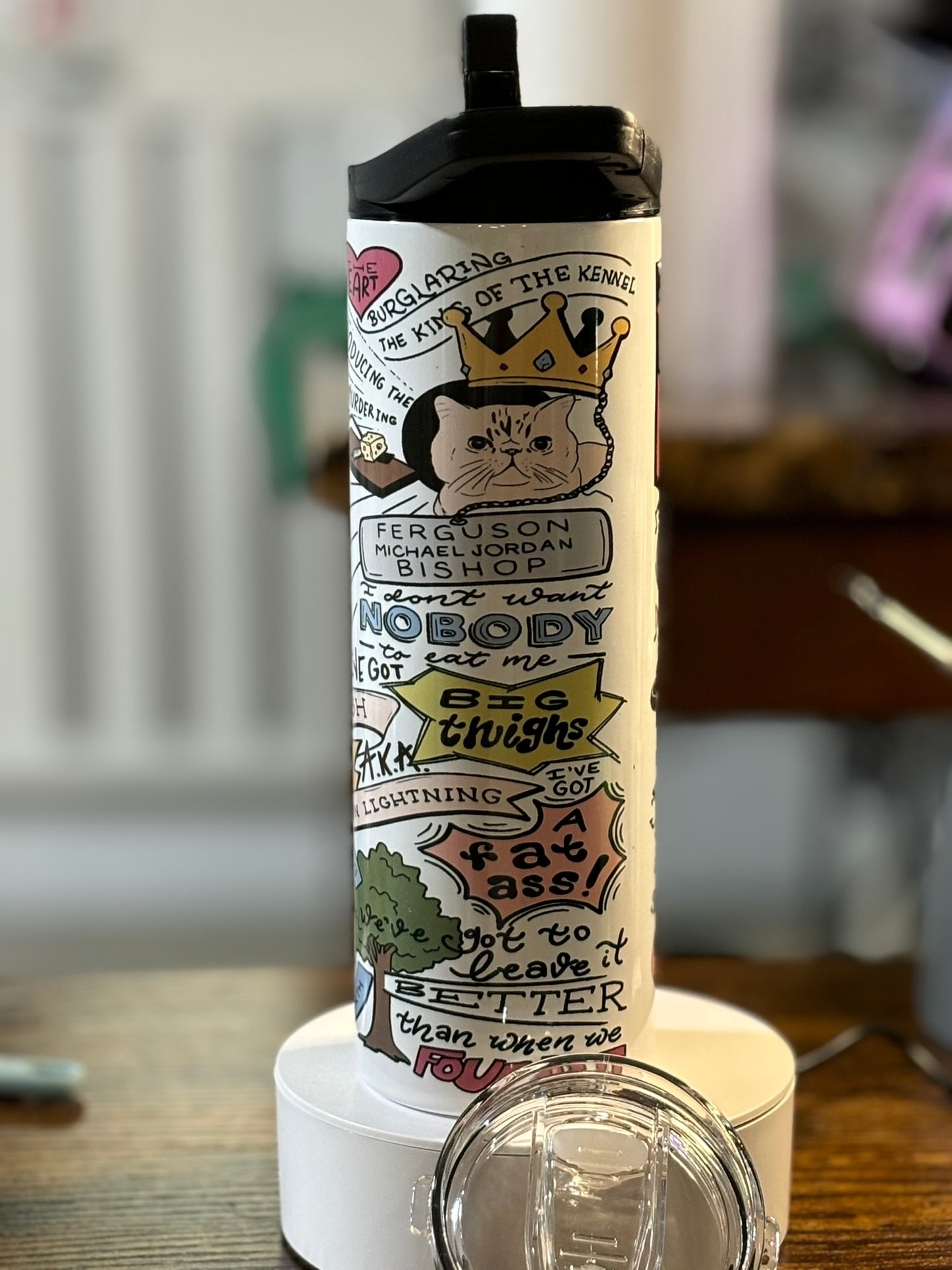 Winston Bishop's Best Quotes 20 oz Duo Lid Tumbler
