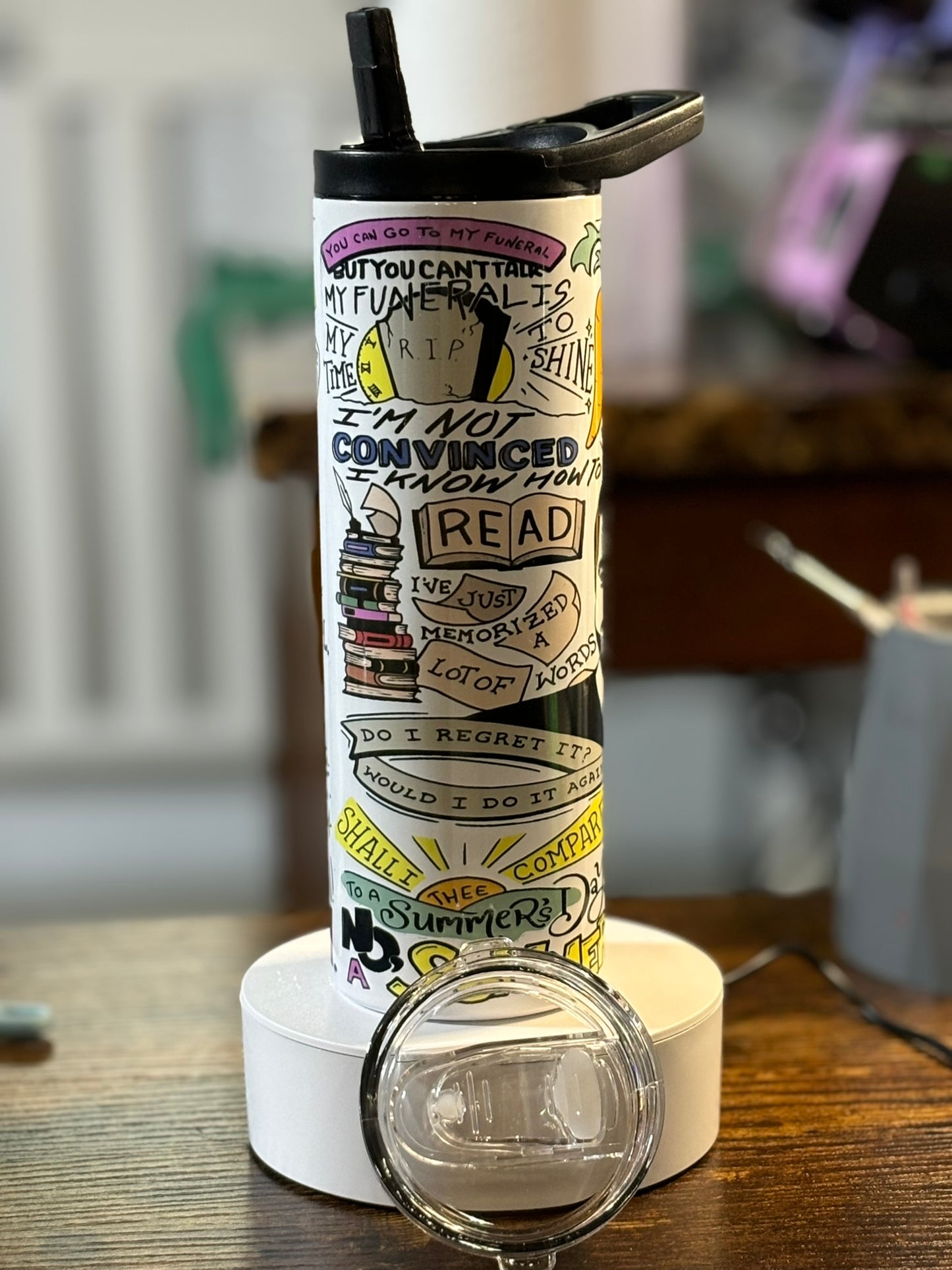 Nick Miller’s  best quotes  20oz Duo Lid Tumbler