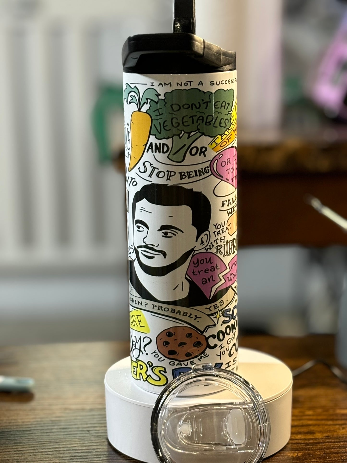 Nick Miller’s  best quotes  20oz Duo Lid Tumbler