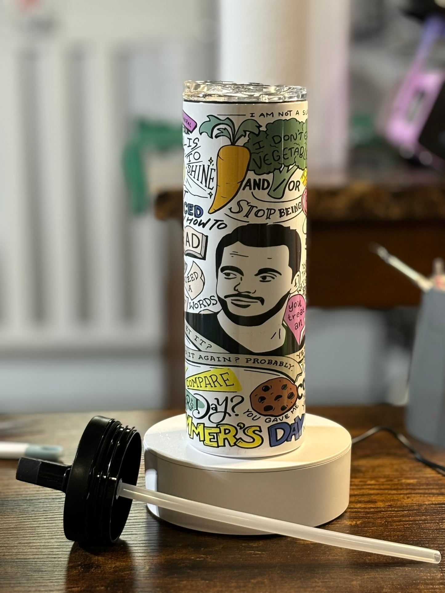 Nick Miller’s  best quotes  20oz Duo Lid Tumbler