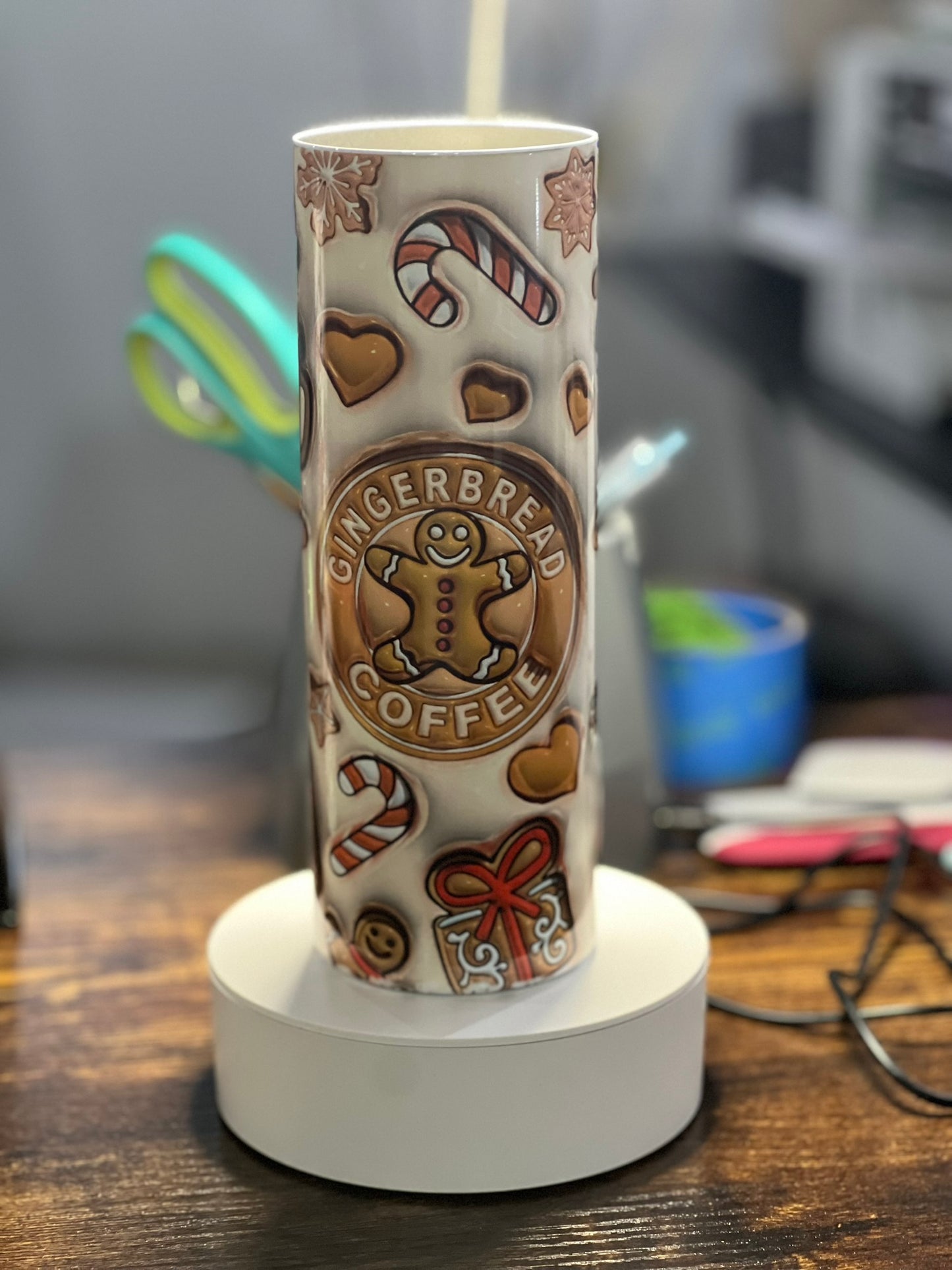 Gingerbread Man 20 oz Tumbler