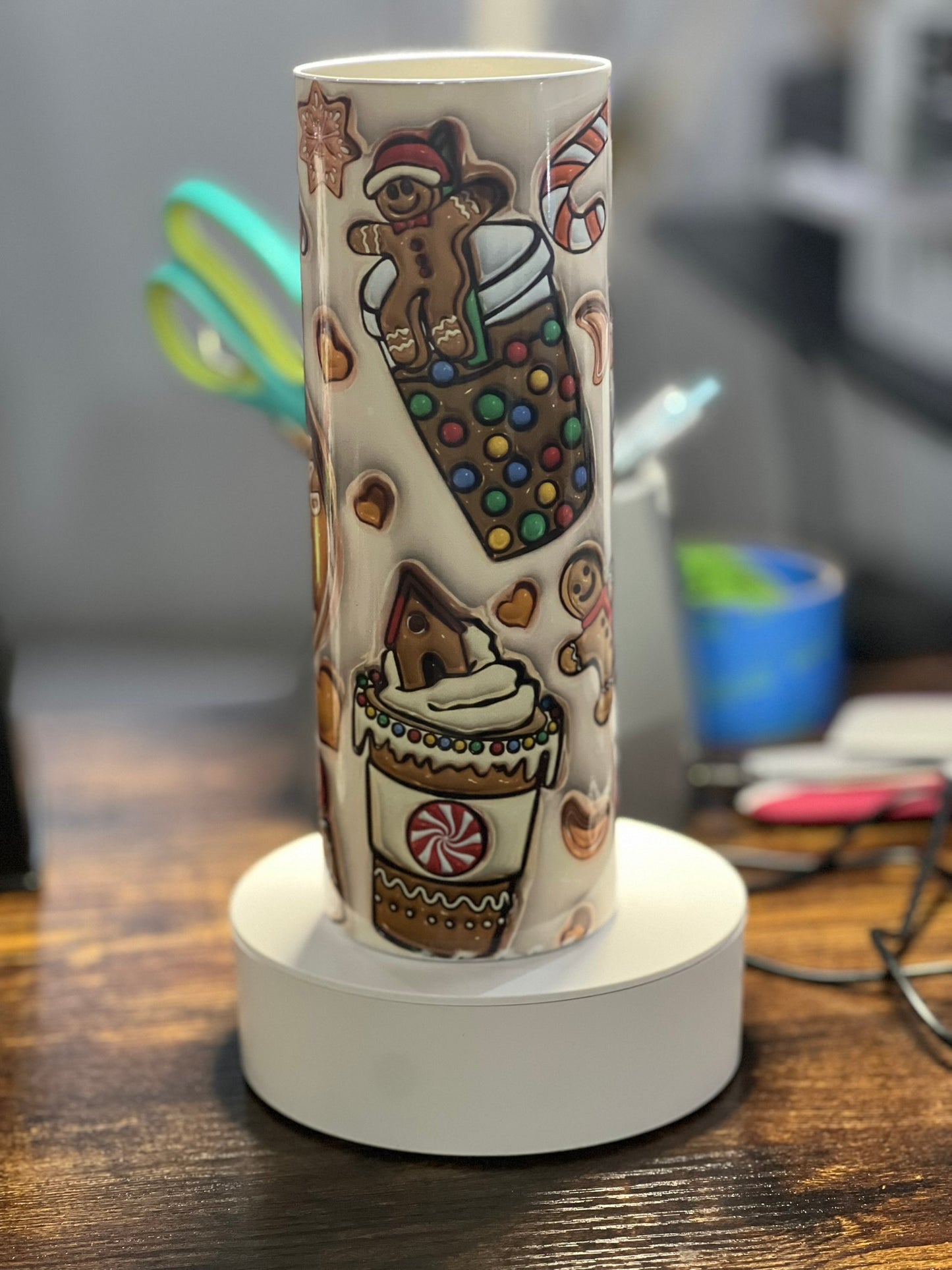 Gingerbread Man 20 oz Tumbler