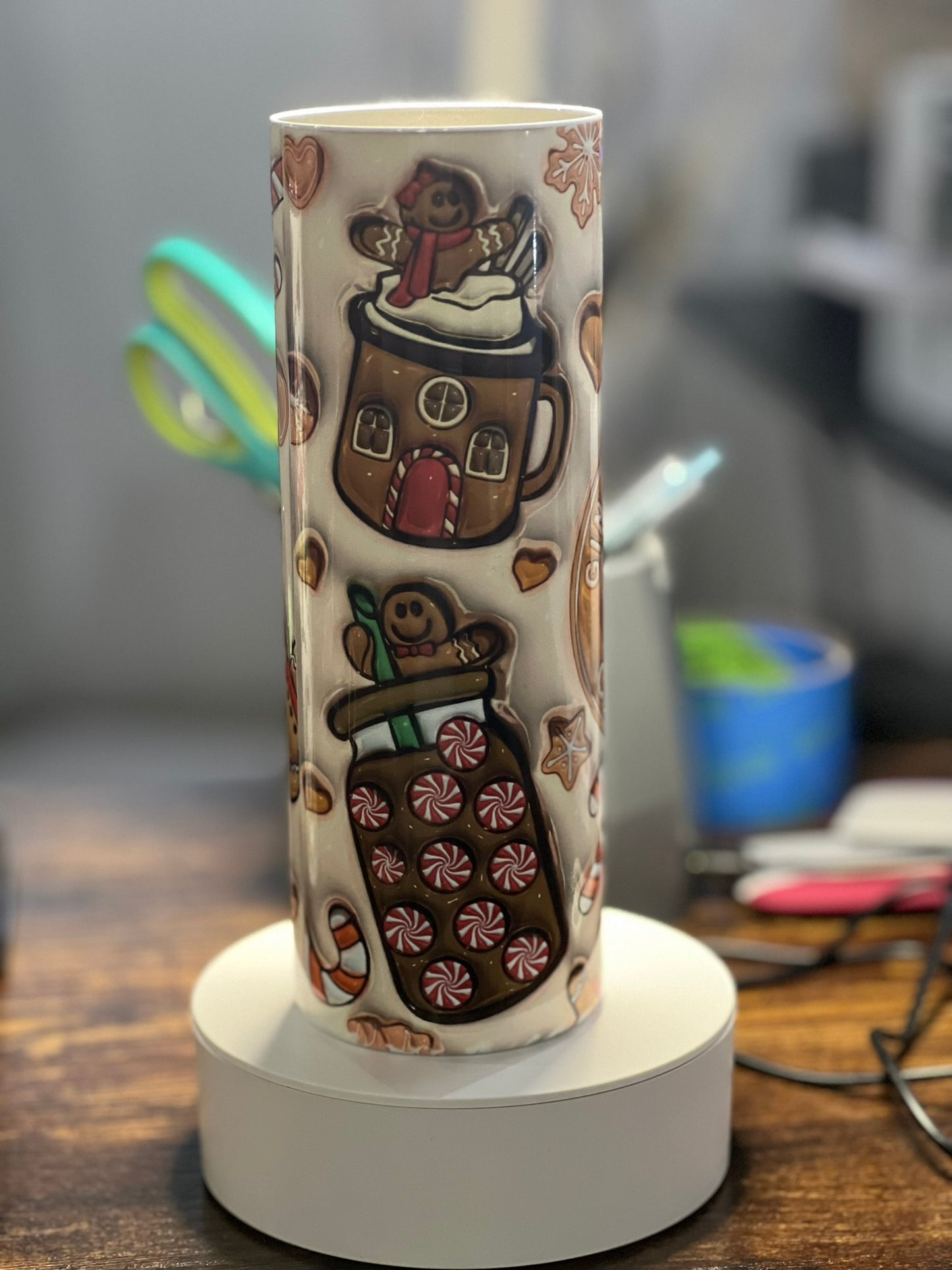 Gingerbread Man 20 oz Tumbler