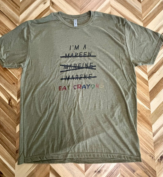 I Eat Crayons Marine Corps T-Shirt
