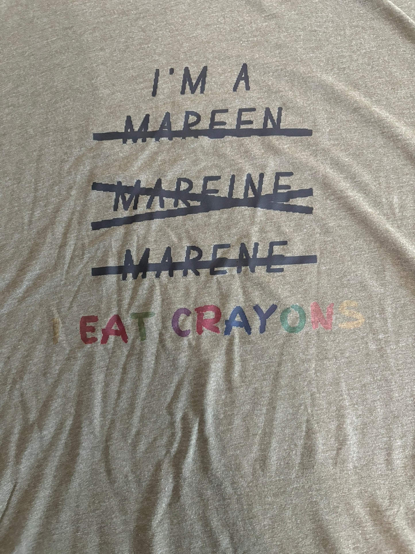 I Eat Crayons Marine Corps T-Shirt