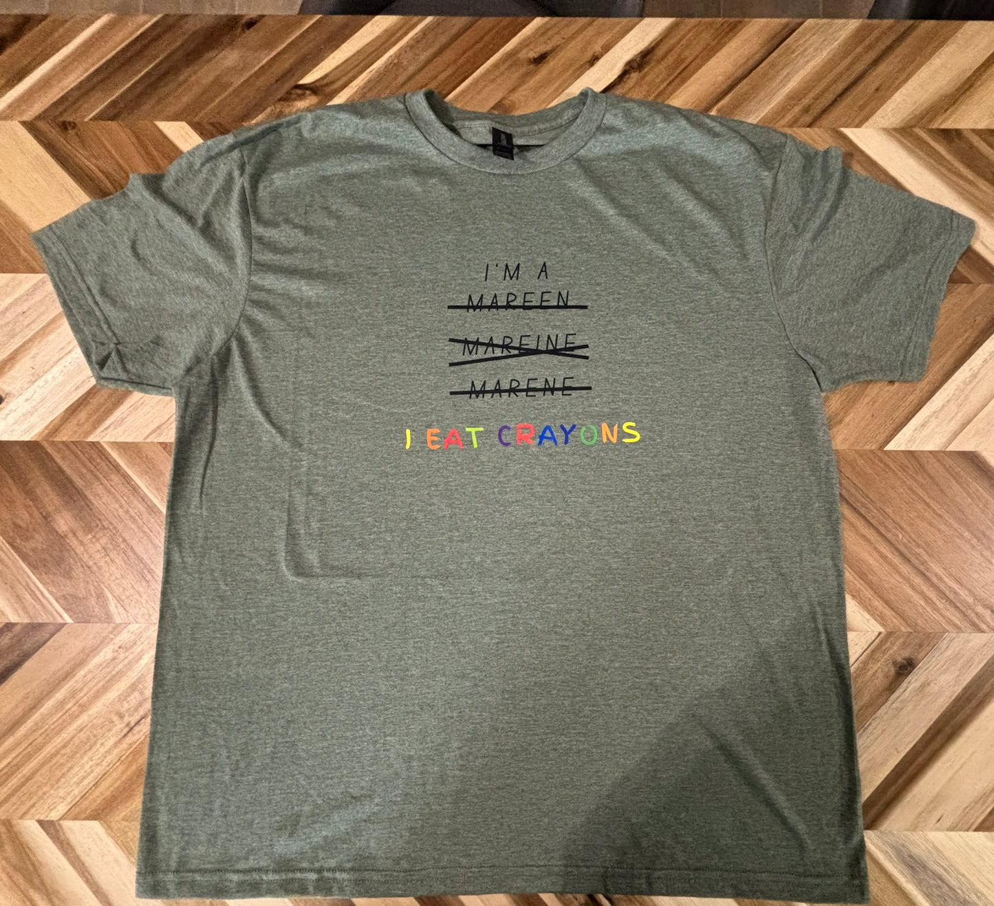 I Eat Crayons Marine Corps T-Shirt
