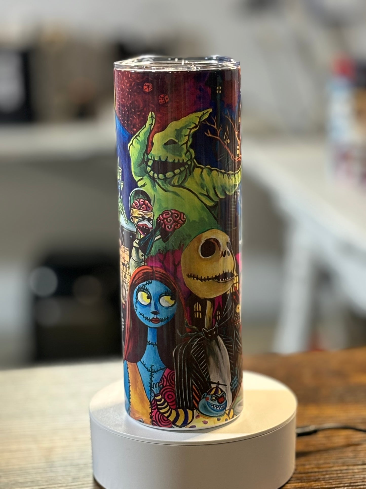 Nightmare Before Xmas Character Scene 20oz Tumbler