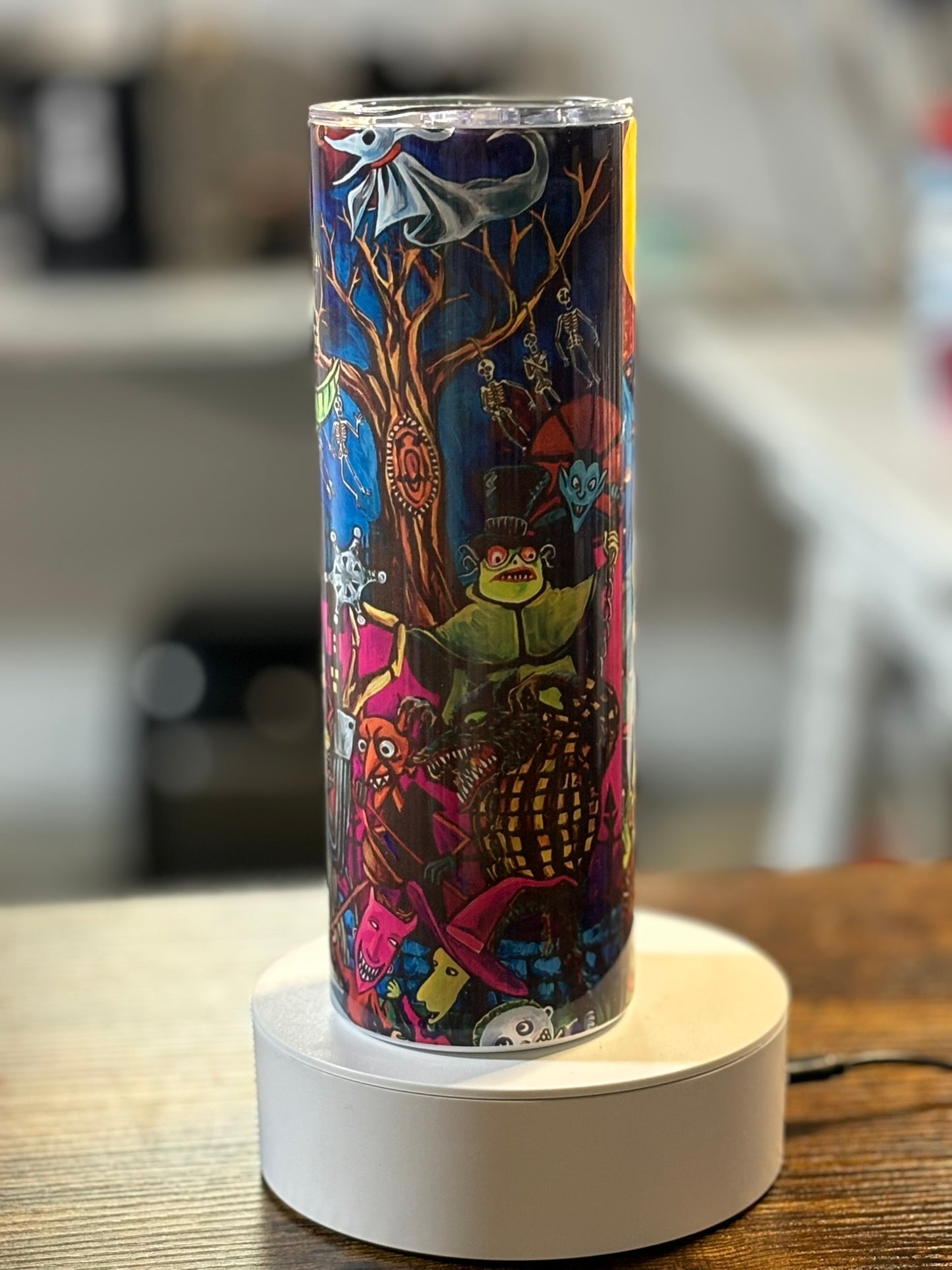 Nightmare Before Xmas Character Scene 20oz Tumbler