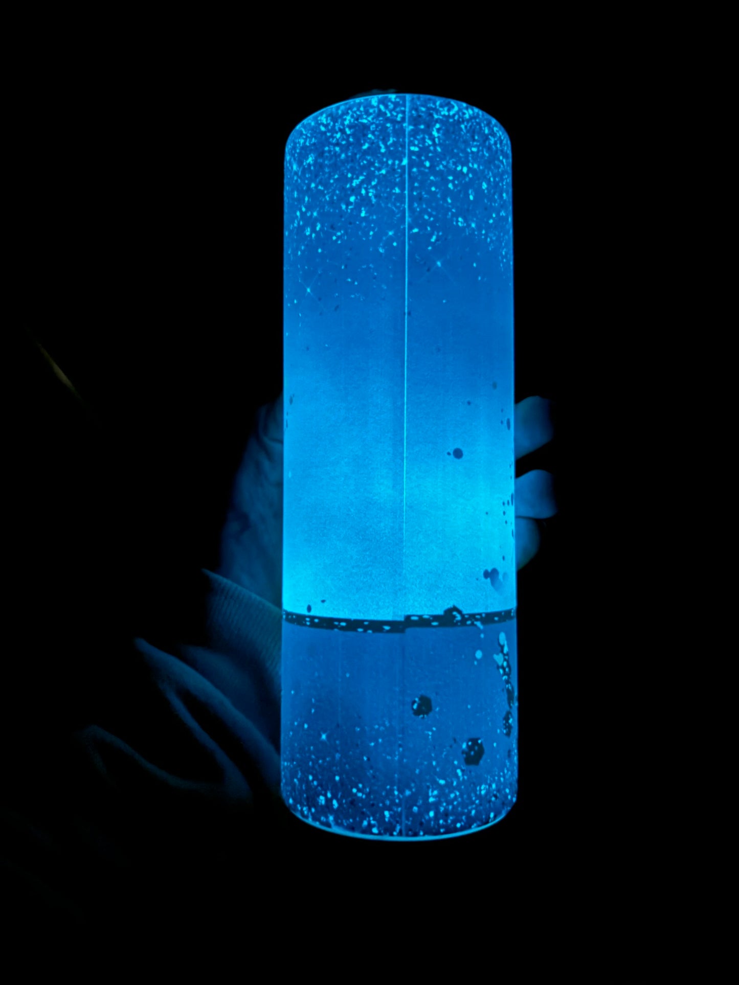 Hocus Pocus Apothecary Glow in the Dark Blue 20 oz Tumbler