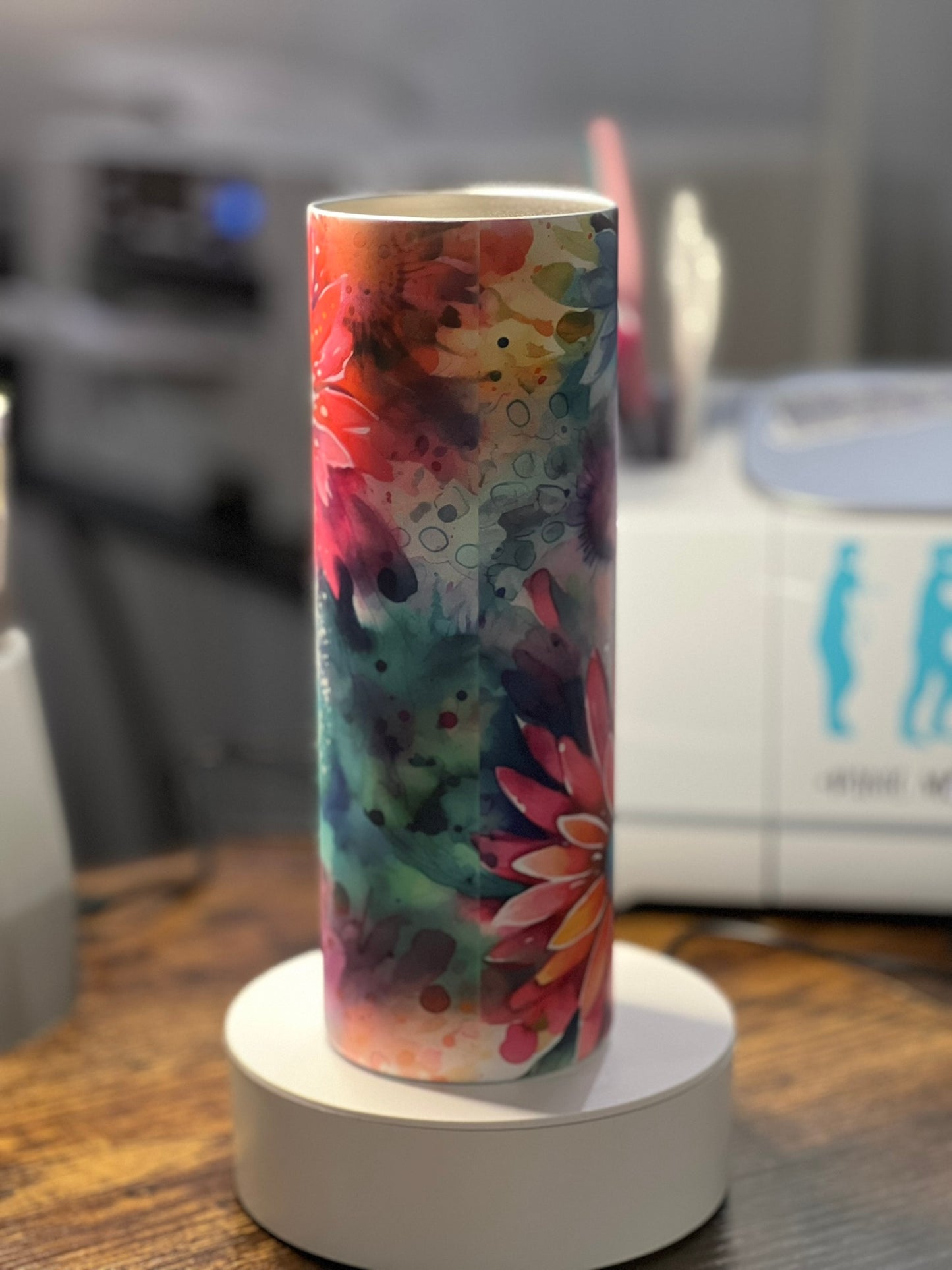 Women catch more flies with honey glow in the dark 20 oz tumbler