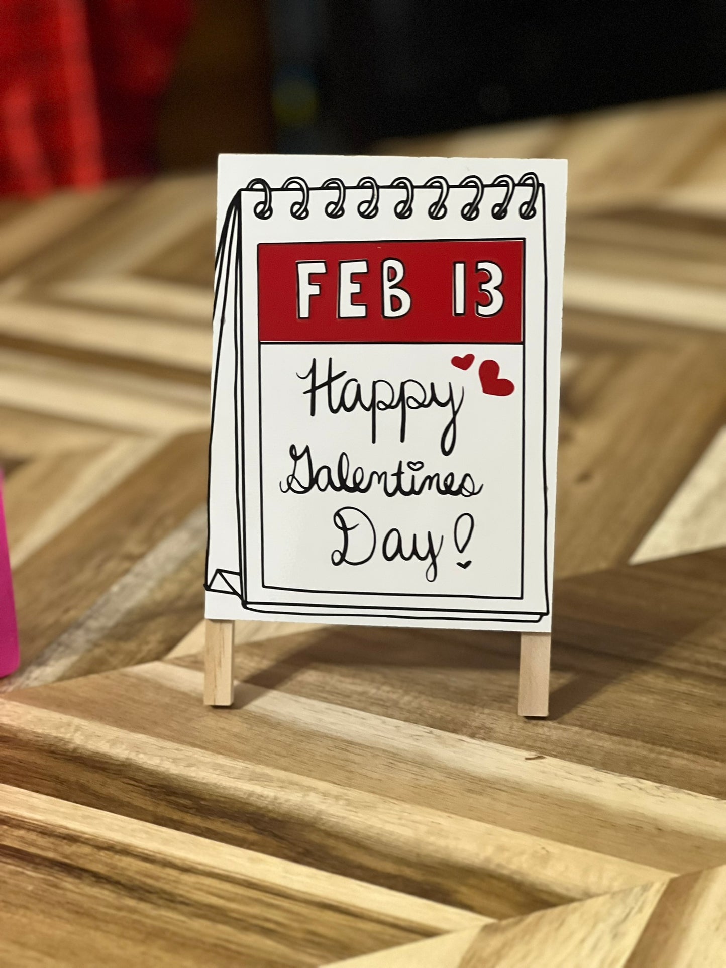 Valentine’s Day Tiered Tray Decor