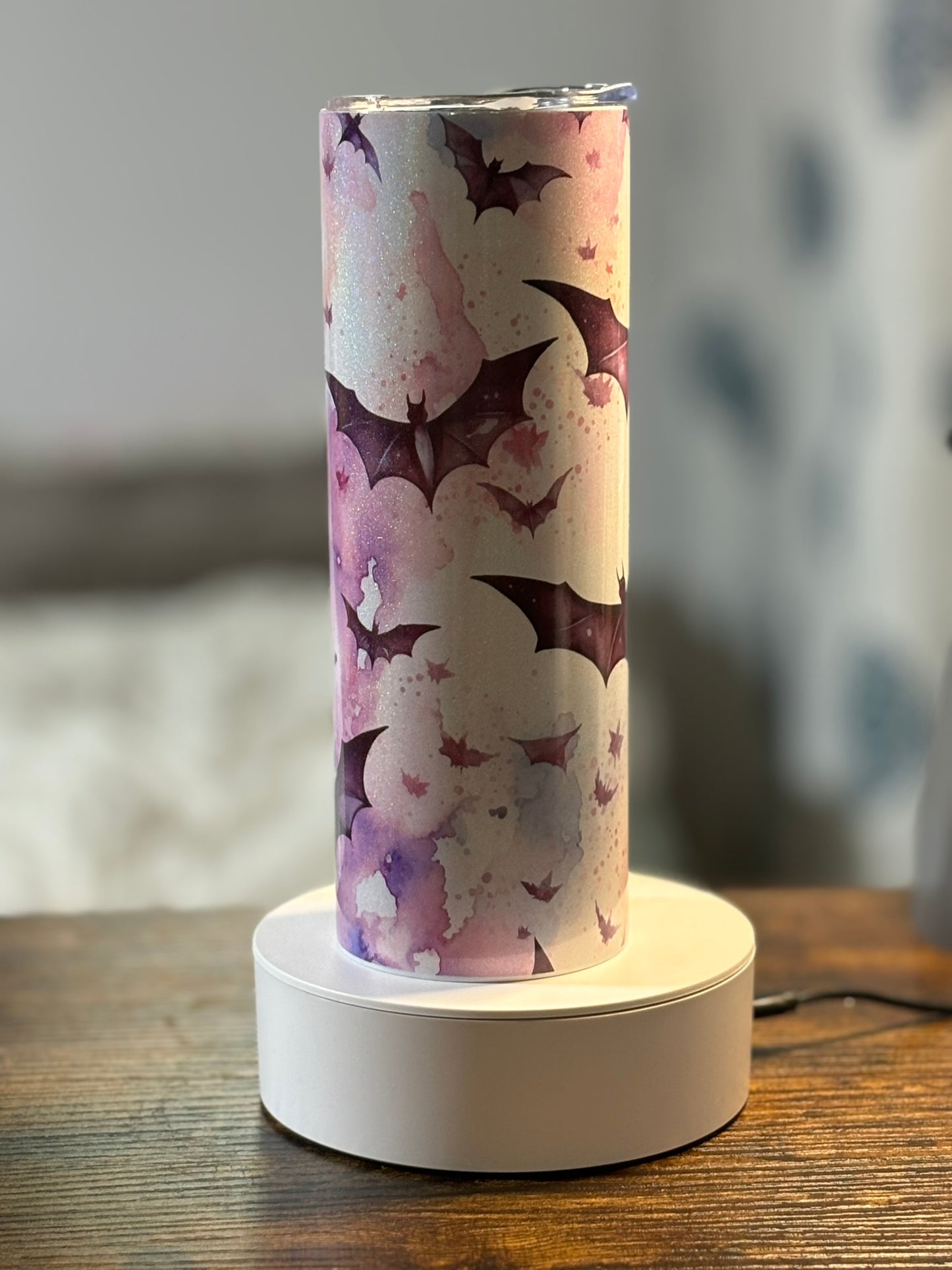 Holographic Bats 20 oz tumbler