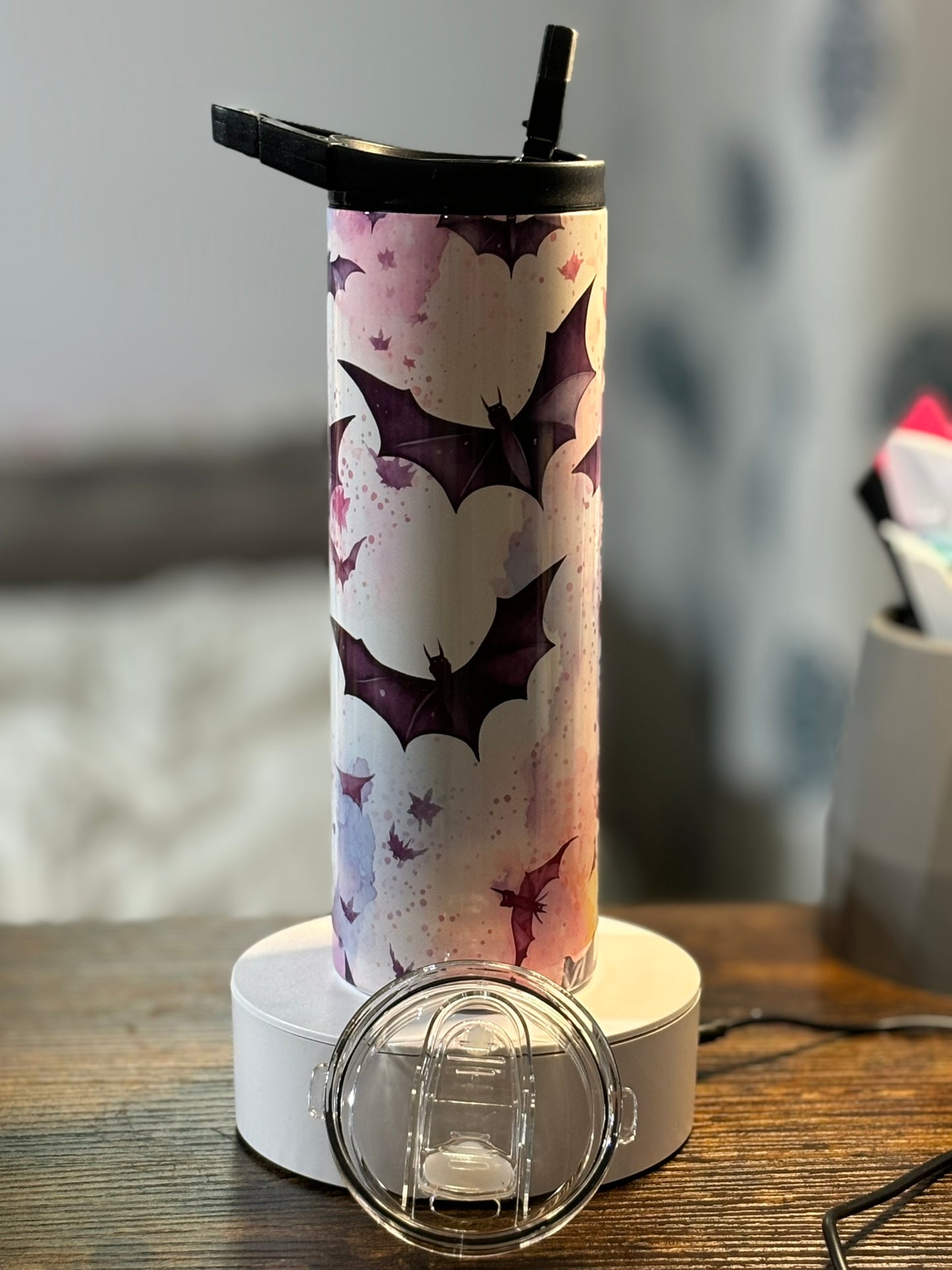 Bats 20 oz Duo Lid Tumbler