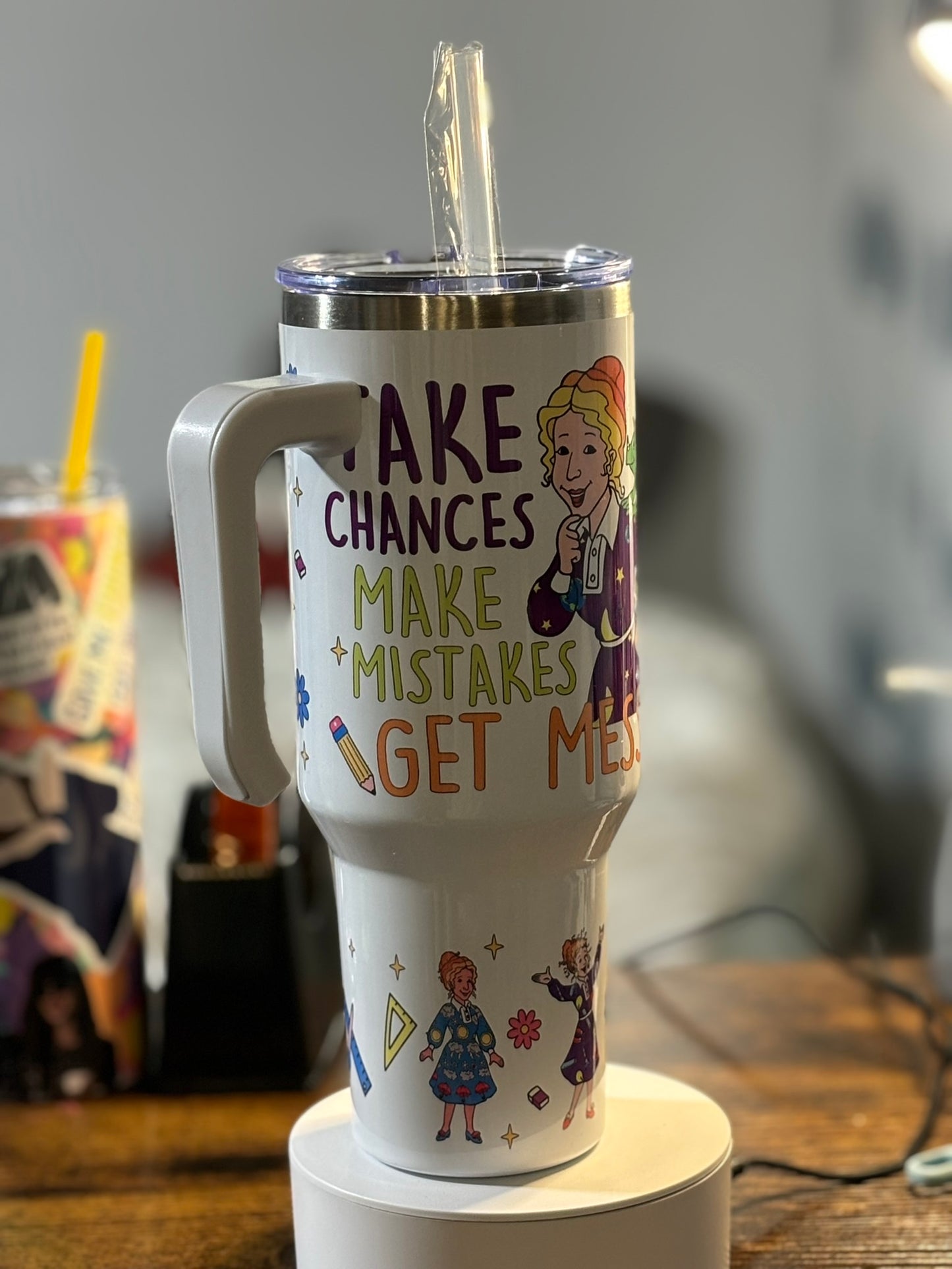 Magic Bus Teacher 40 oz Tumbler