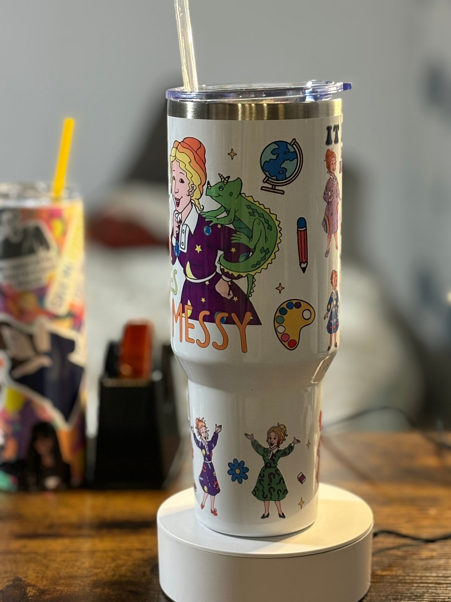 Magic Bus Teacher 40 oz Tumbler