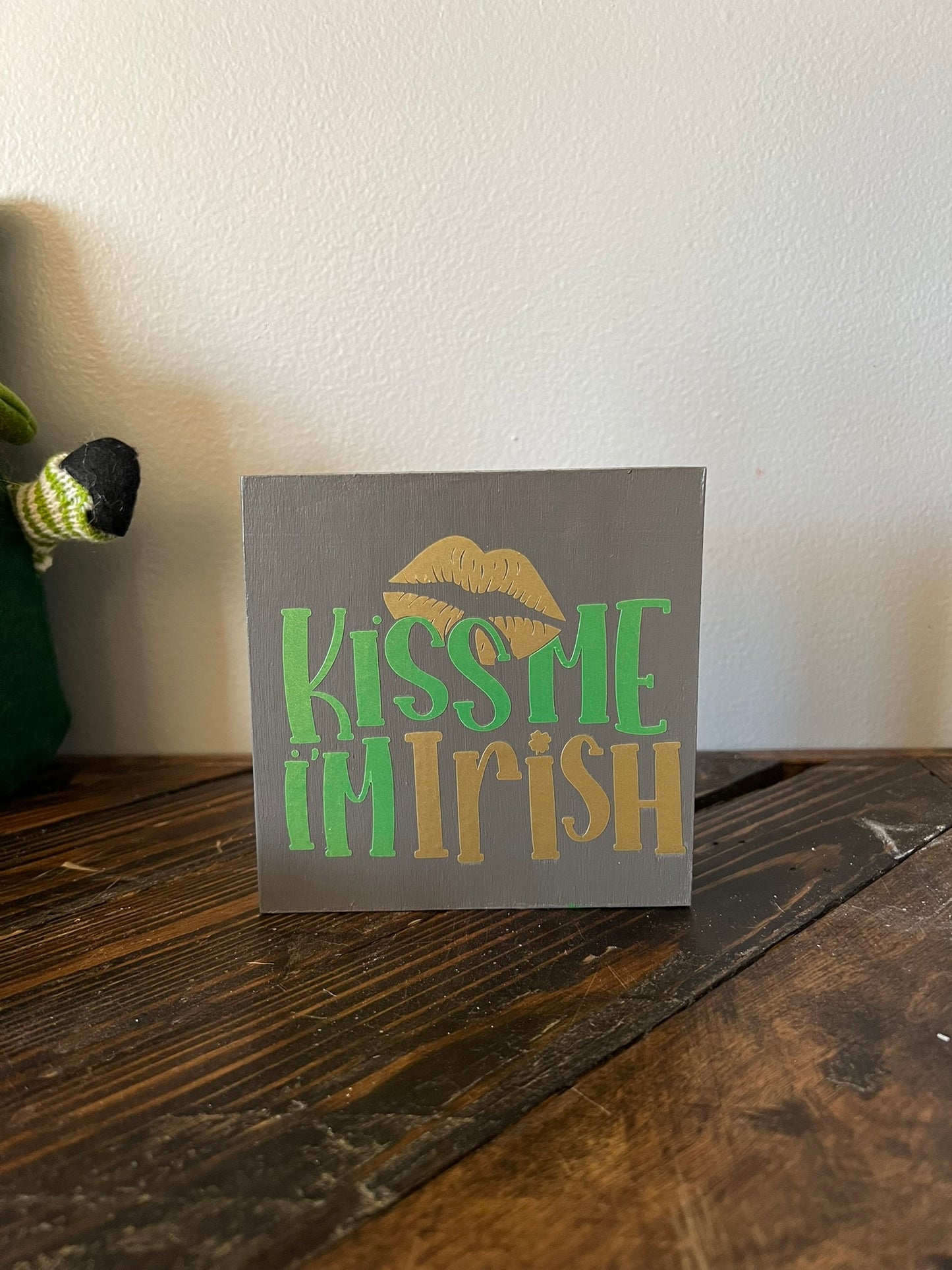 St. Patrick's Day Tiered Tray Decor