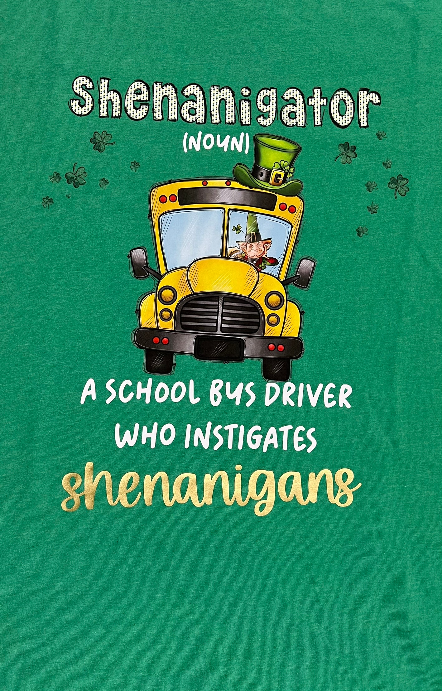 School Bus Driver Shenanigator T-Shirt