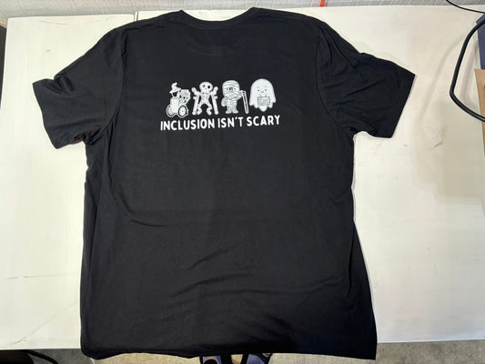 Inclusion isn’t scary  t-shirt