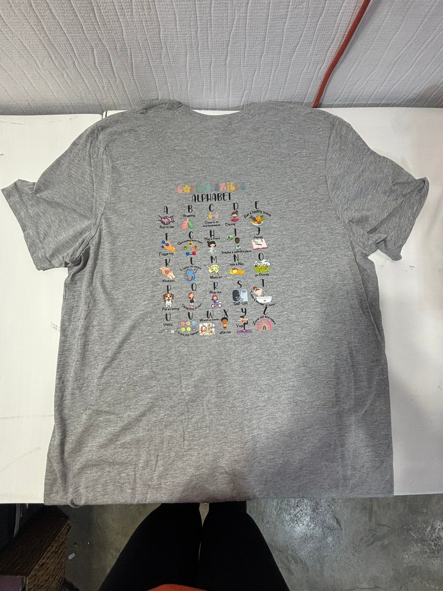 Coping Skills Alphabet T-Shirt