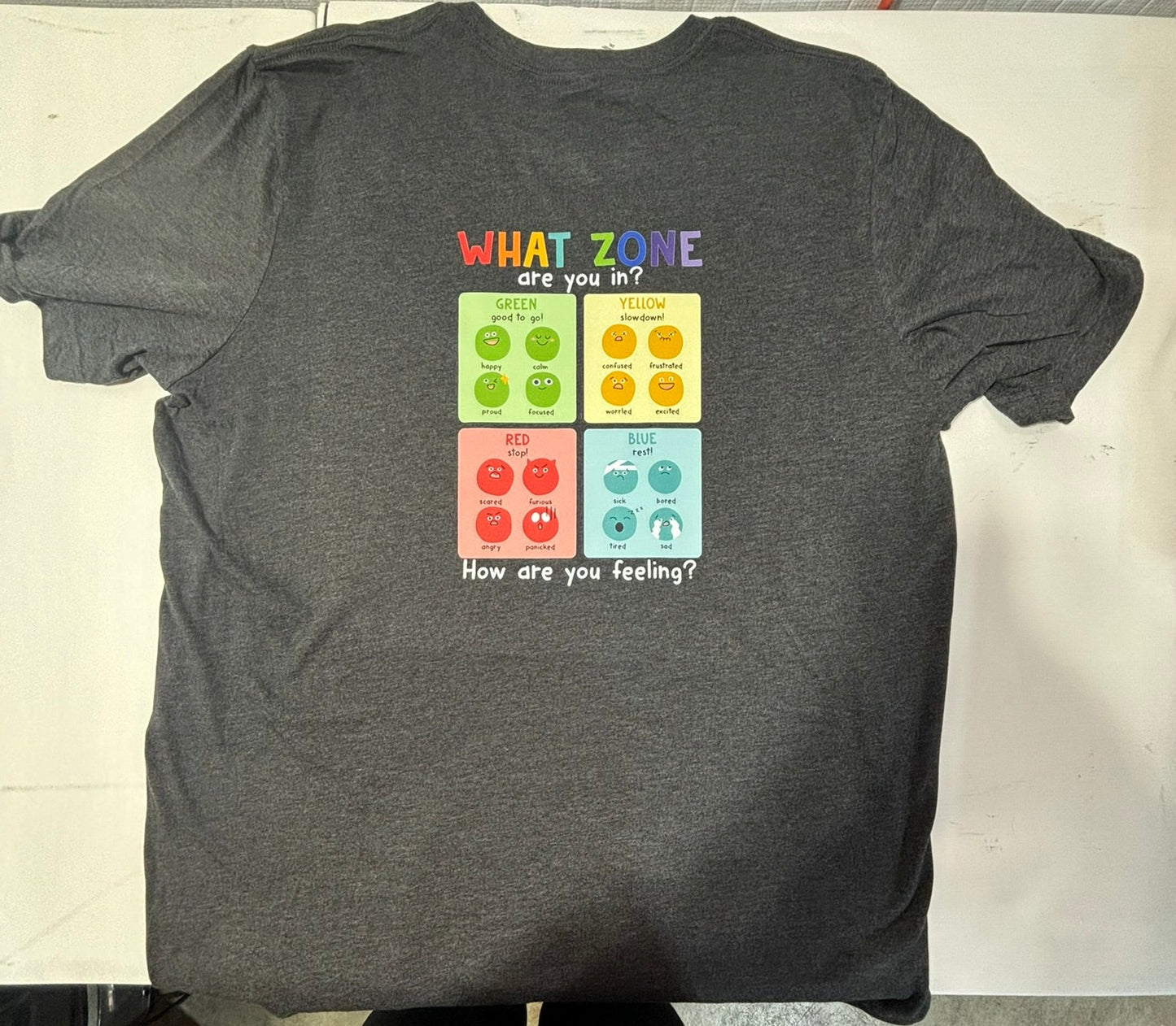 What Zone Are You In t-shirt
