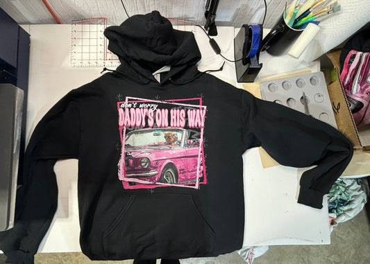 Don’t worry, Daddy’s on his way  Trump 2024 hoodie