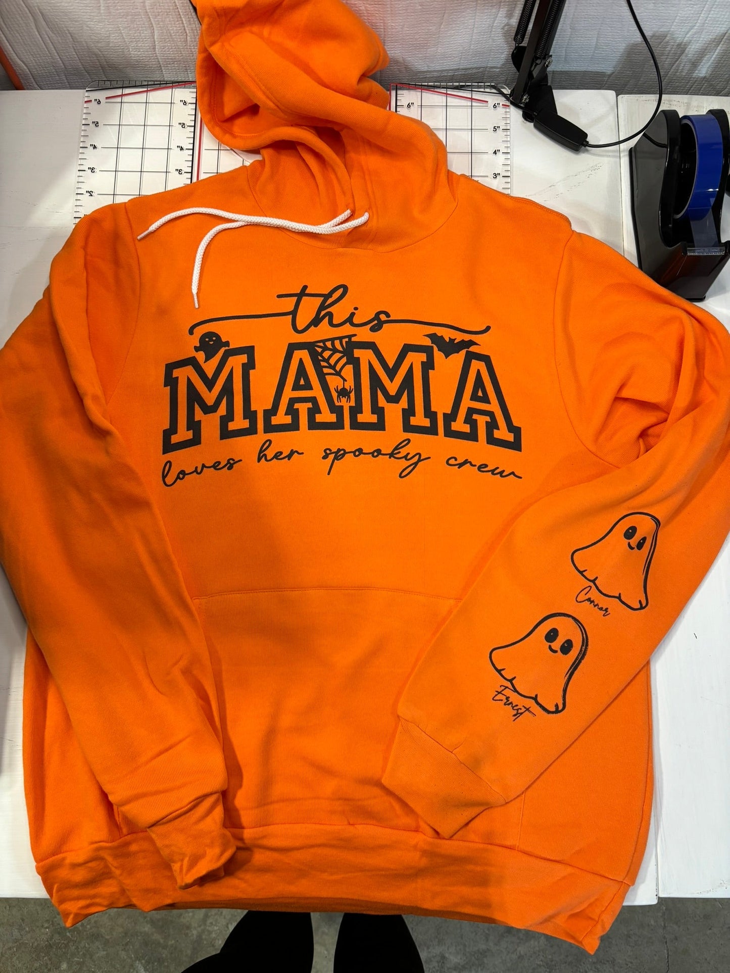 This mama loves her spooky crew PERSONALIZED hoodie
