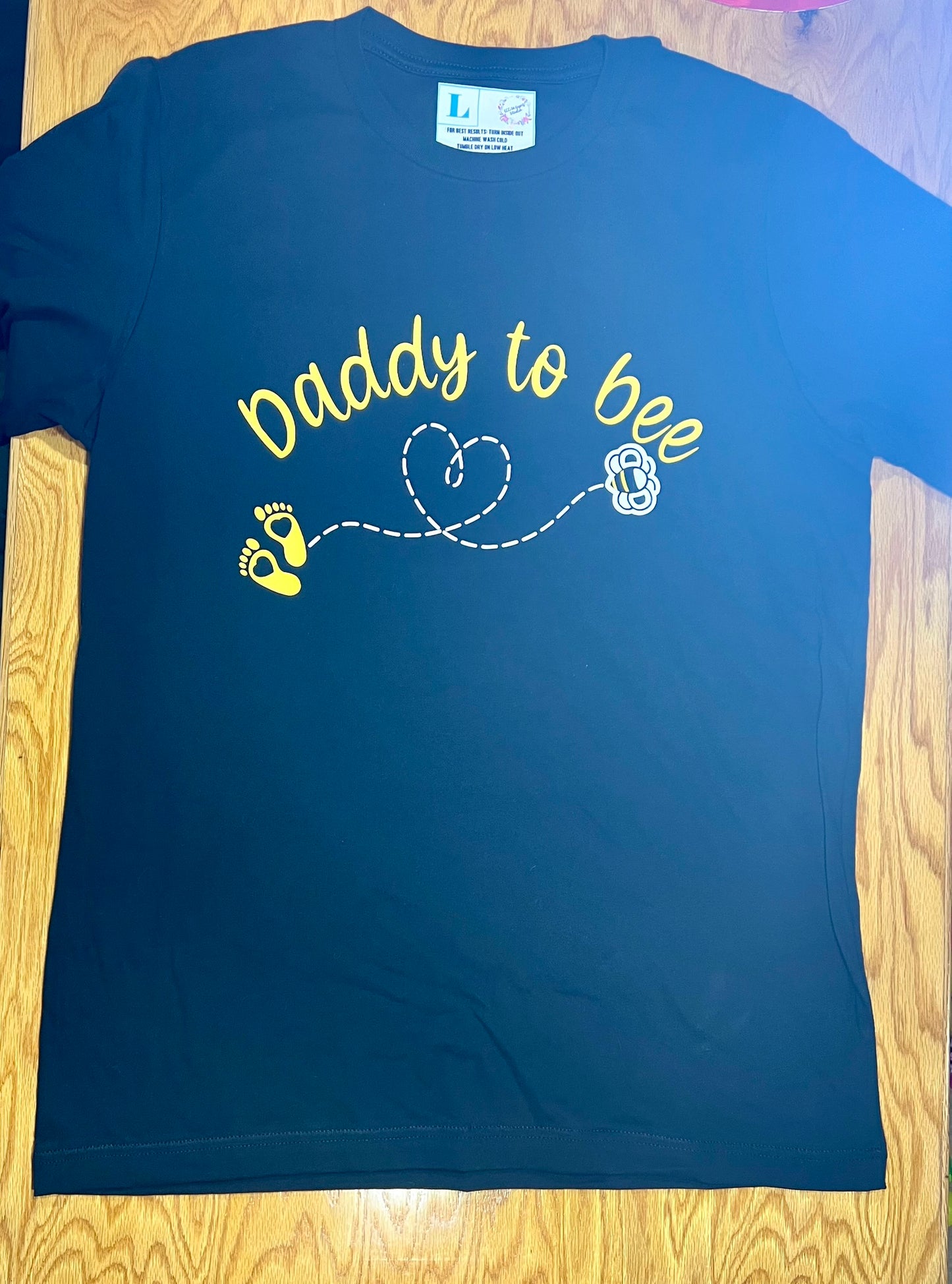 Mommy & Daddy to Bee matching t-shirts