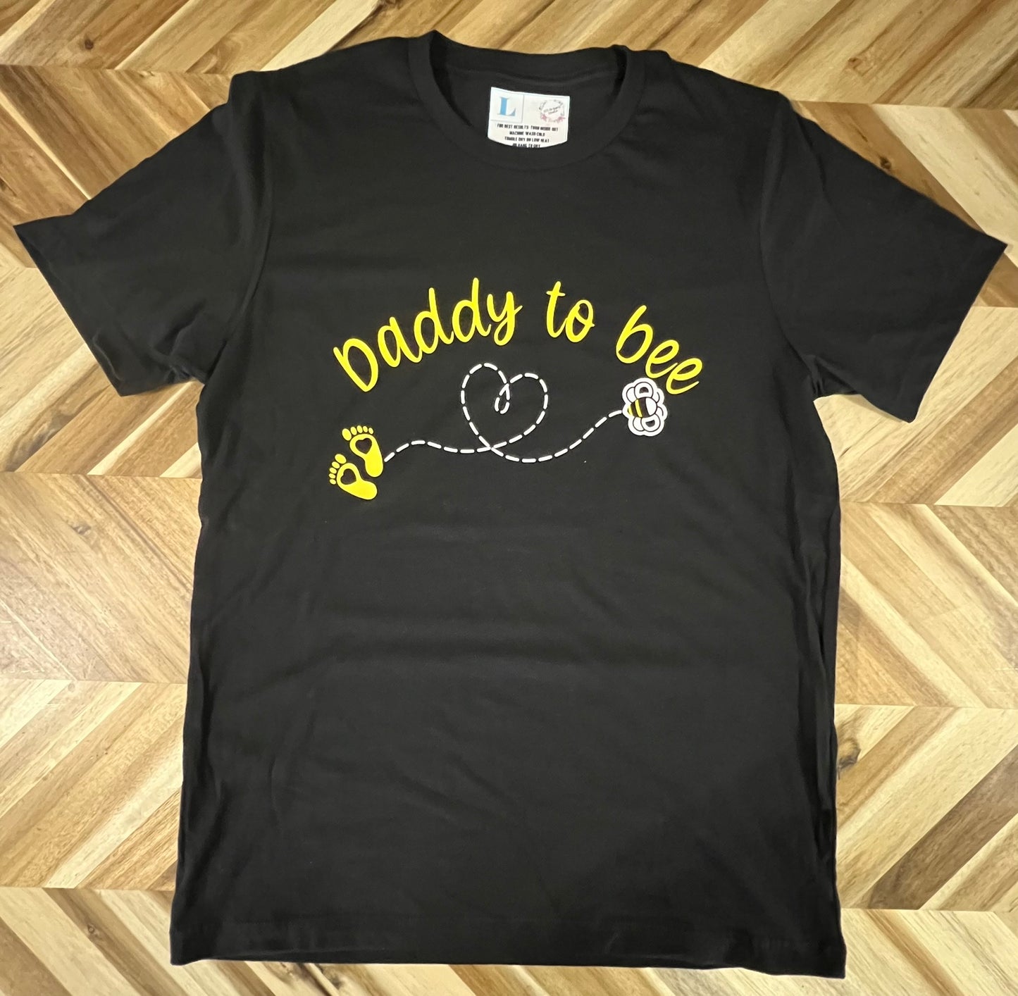 Mommy & Daddy to Bee matching t-shirts