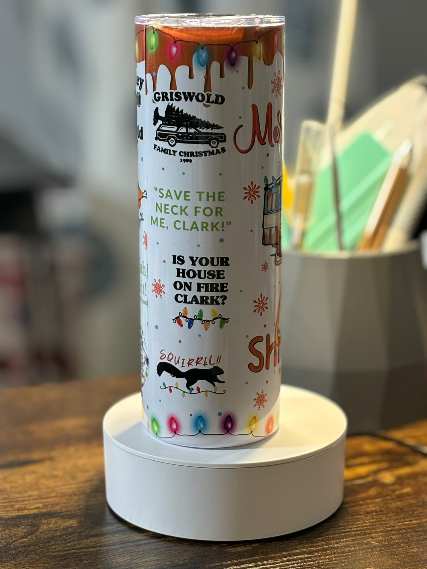 Merry Christmas, Shitter's Full 20 oz Tumbler