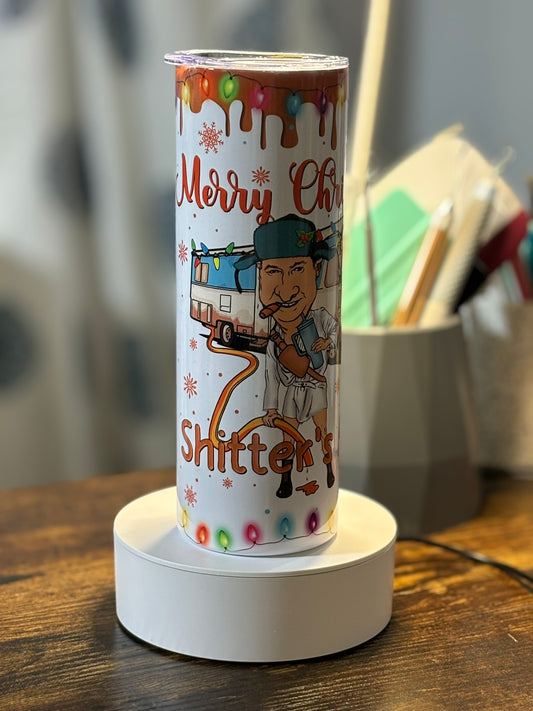 Merry Christmas, Shitter's Full 20 oz Tumbler