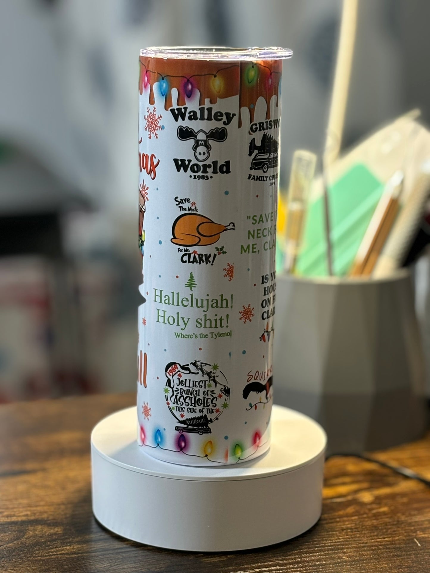 Merry Christmas, Shitter's Full 20 oz Tumbler