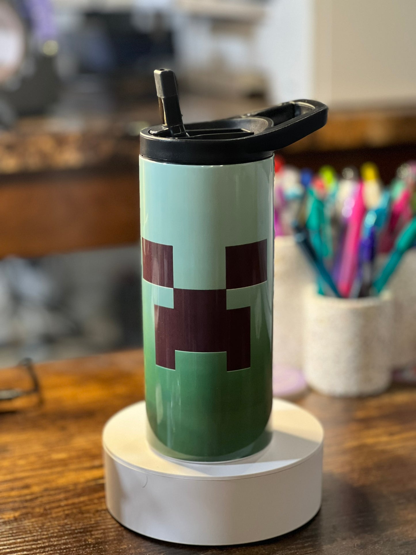 Creeper 15oz duo lid tumbler
