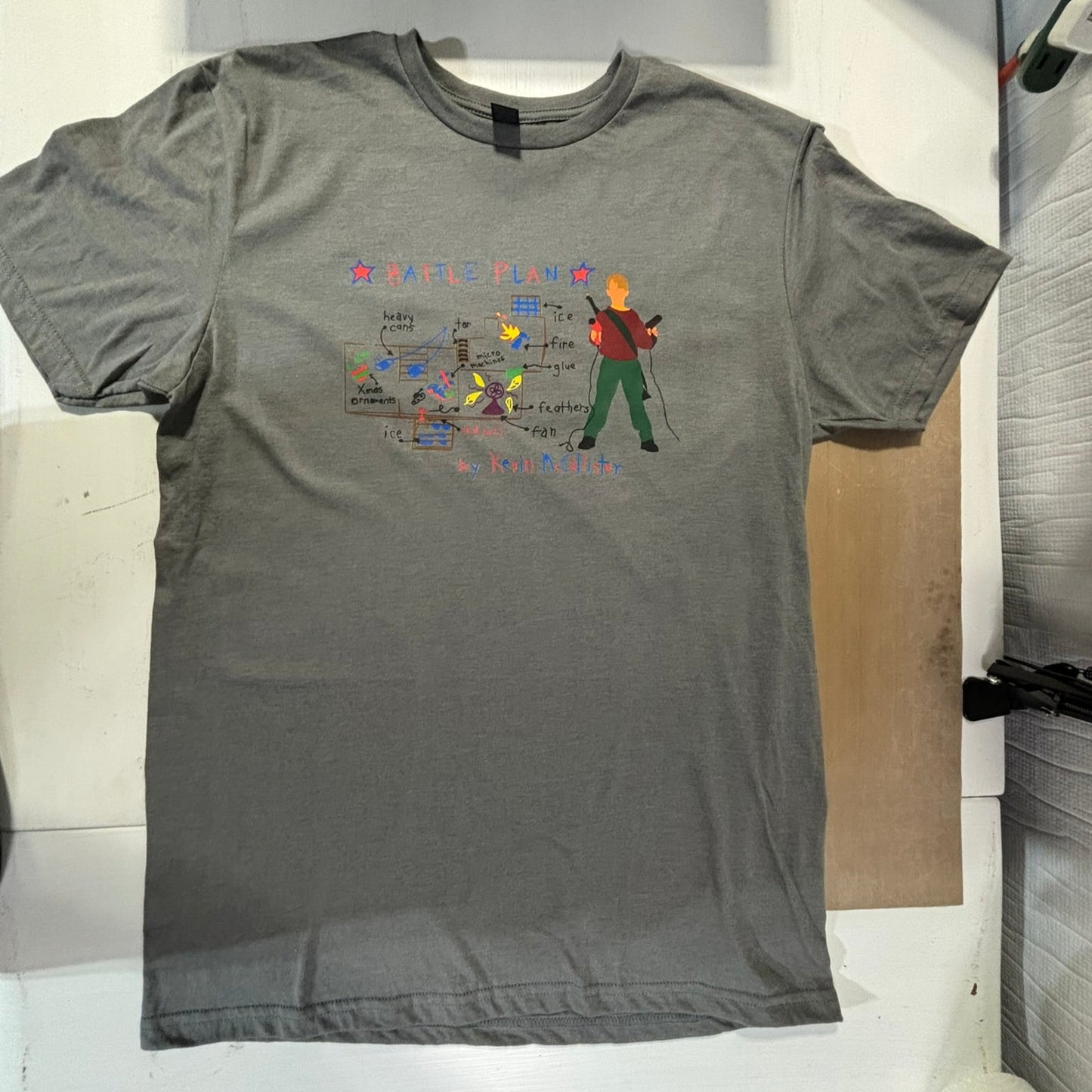 Kevin's Battle Plan T-Shirt