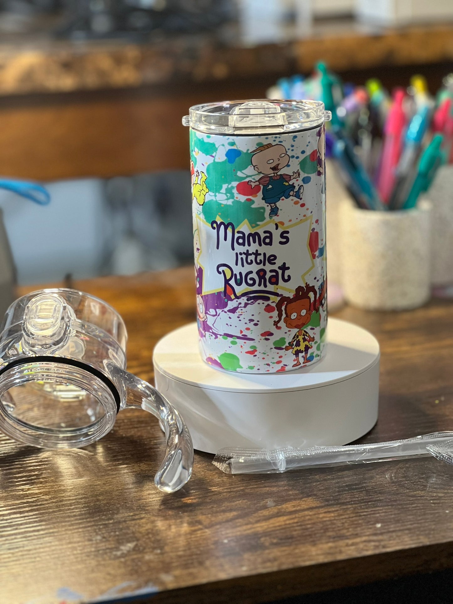 Just a 90’s Mama raising her rugrats and Mama’s little Rugrat matching cups
