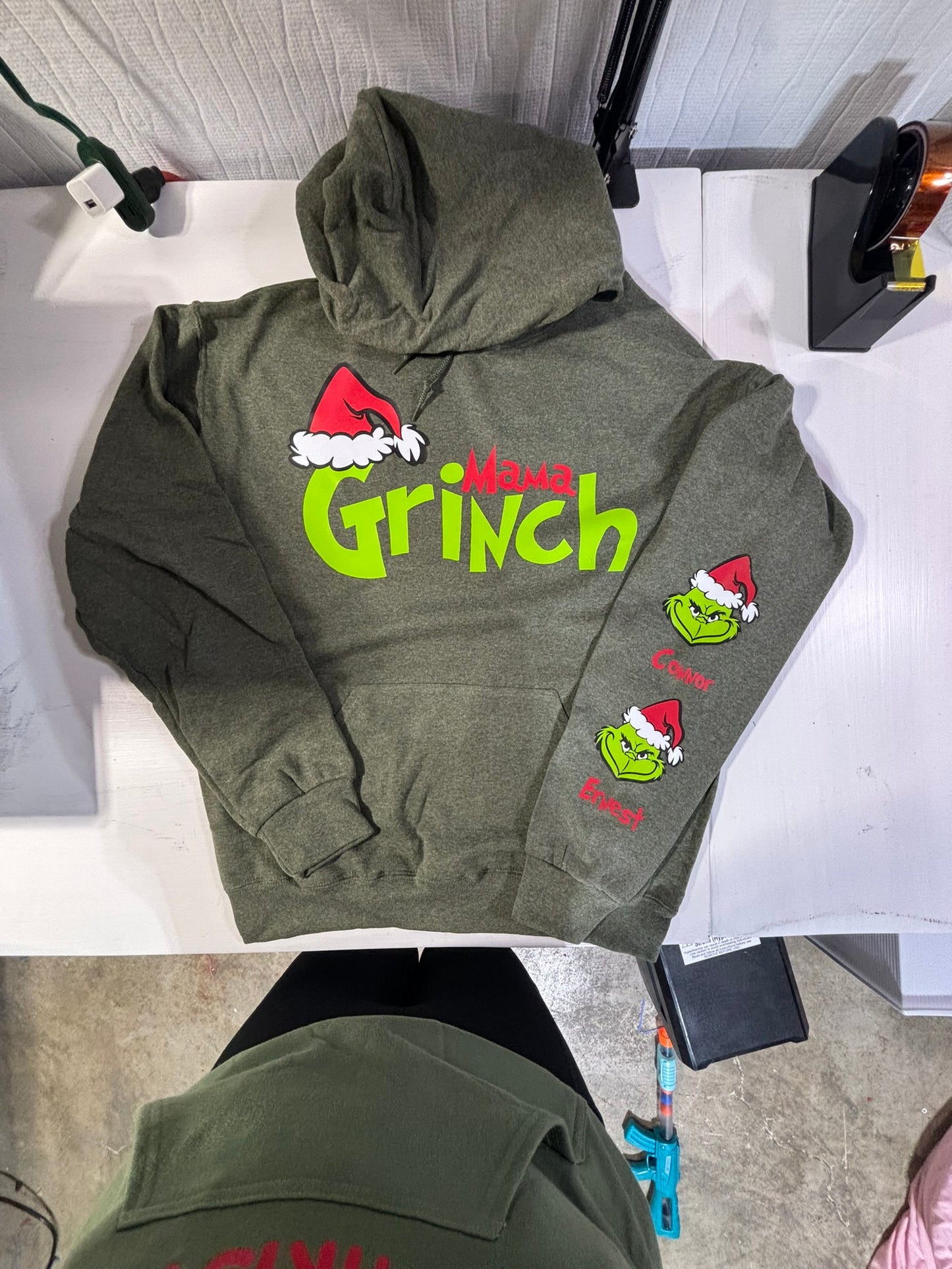 Mama Grinch PERSONALIZED Sweatshirt