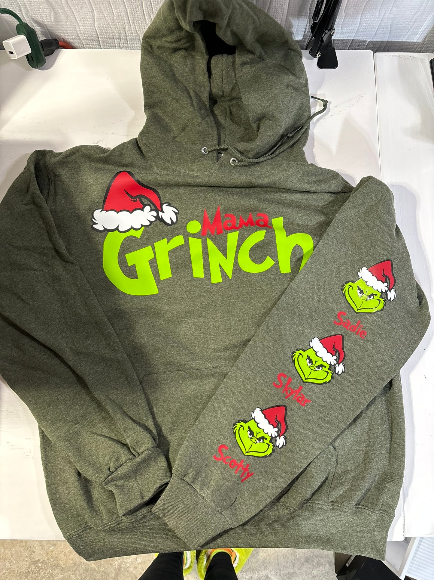 Mama Grinch PERSONALIZED Sweatshirt