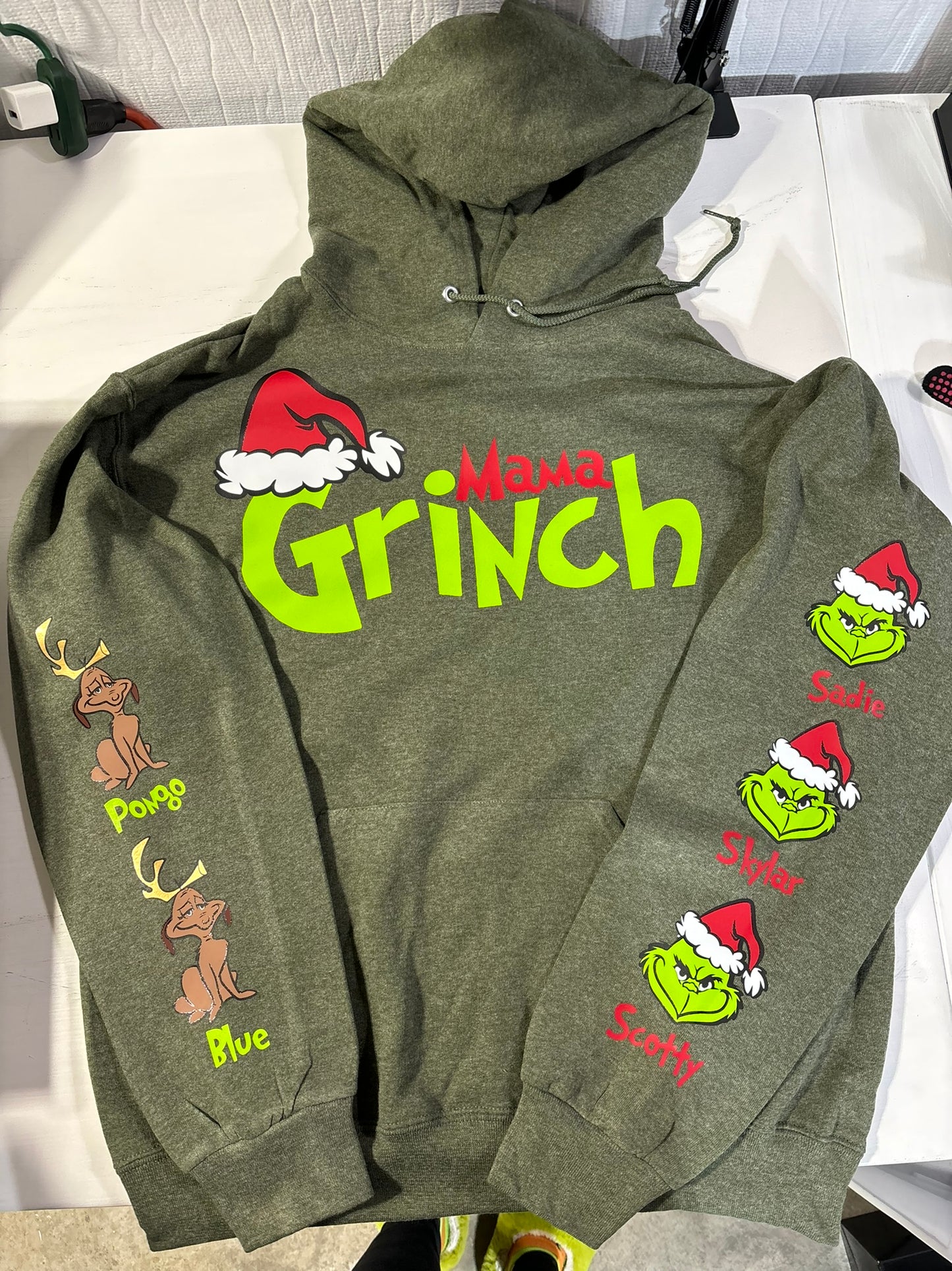 Mama Grinch PERSONALIZED Sweatshirt
