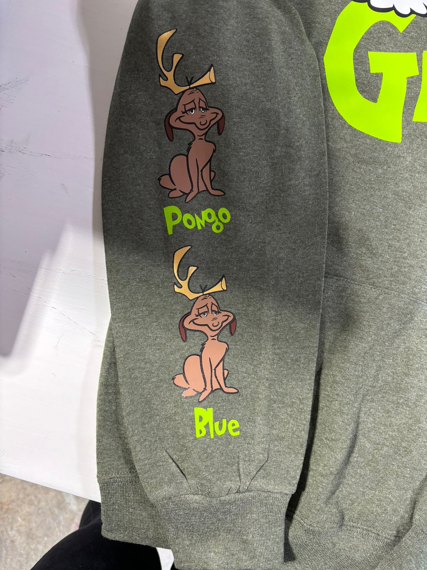 Mama Grinch PERSONALIZED Sweatshirt