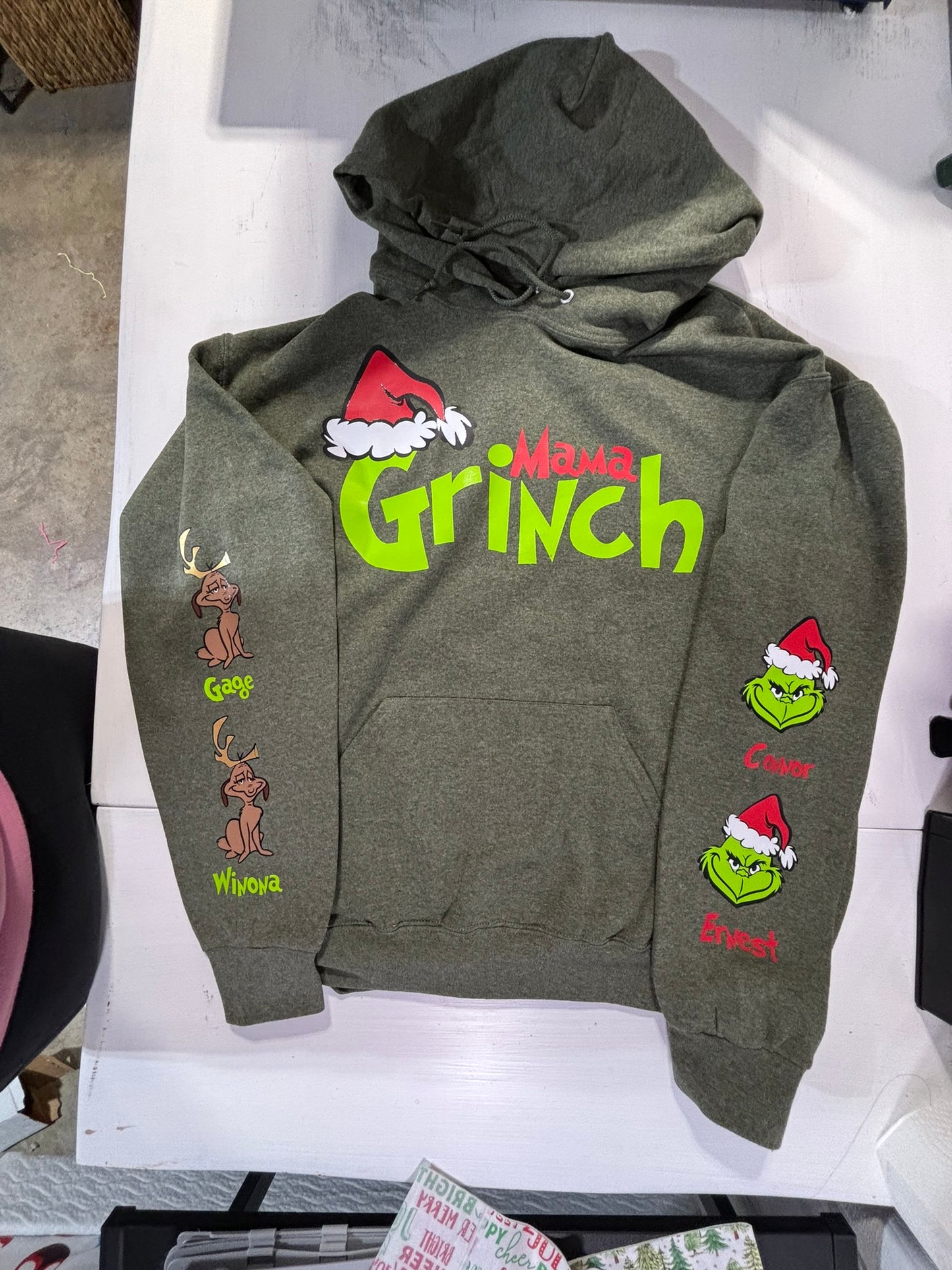Mama Grinch PERSONALIZED Sweatshirt