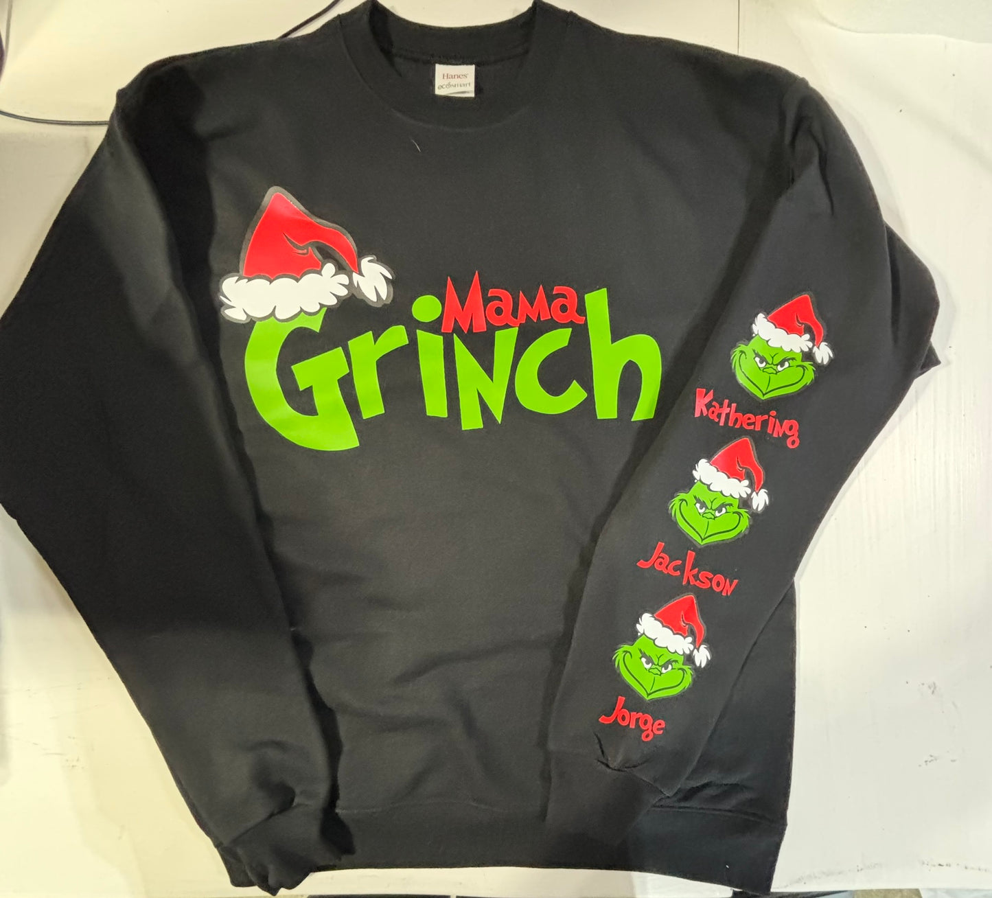 Mama Grinch PERSONALIZED Sweatshirt
